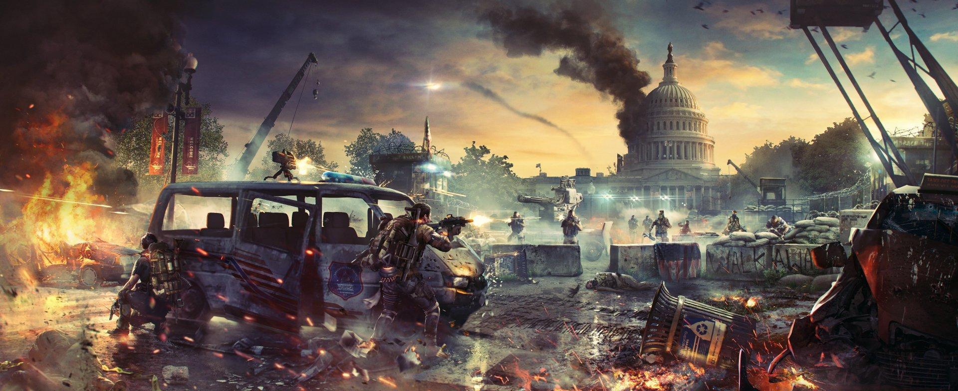 1920x784 The Division 2 Desktop Wallpaper