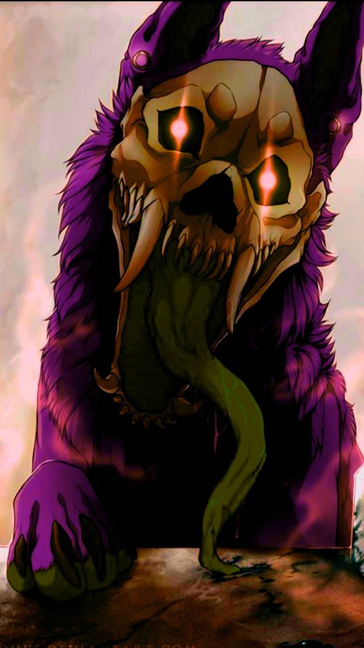 720x1280 demon dog wallpaper
