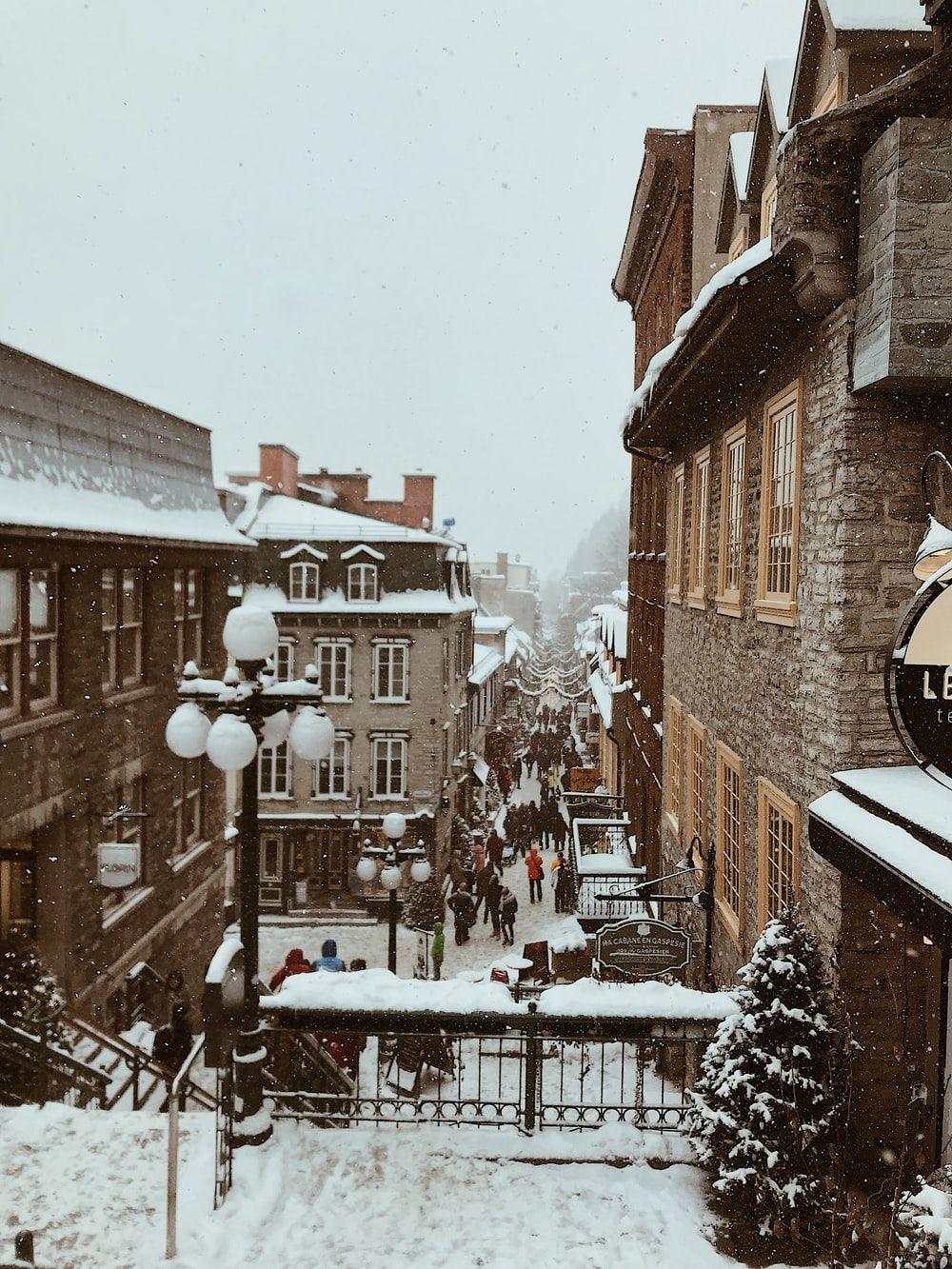 1000x1333 snowy village photo