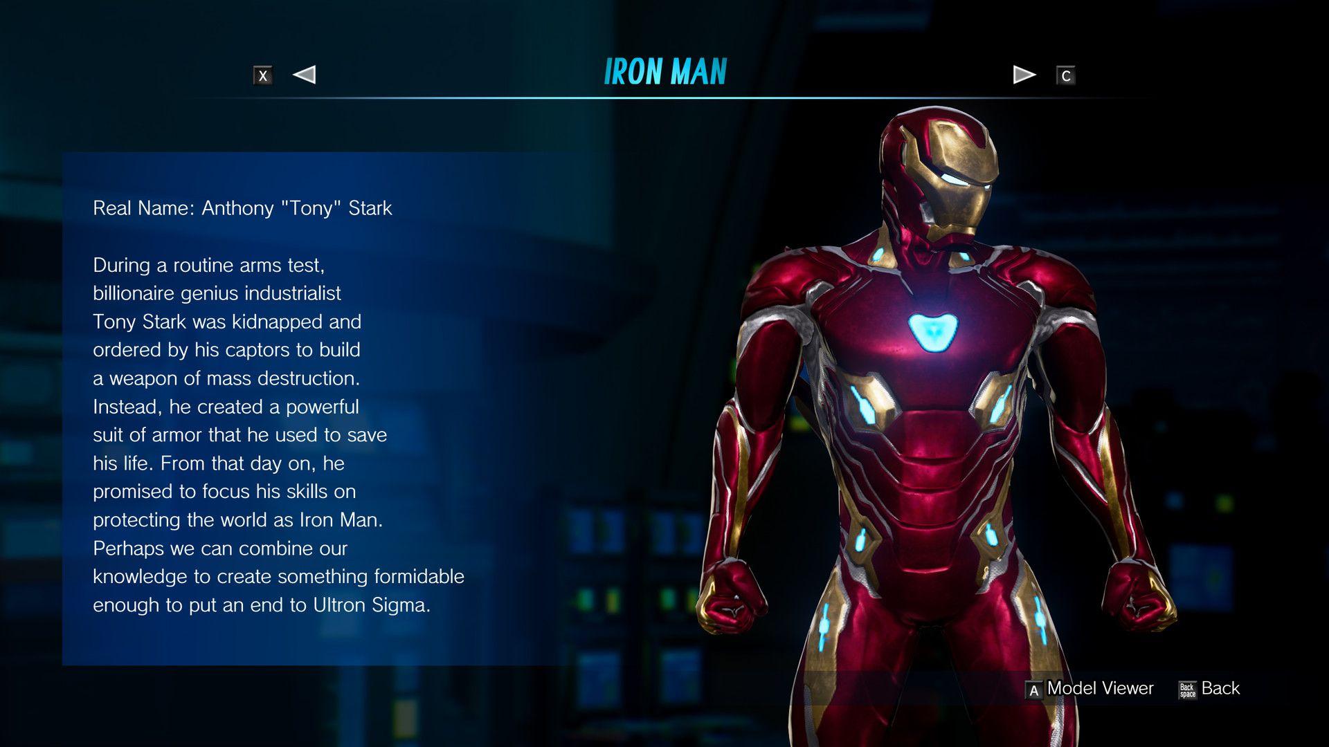 1920x1080 Infinity War Iron Man for Marvel VS Capcom Infinite, Nick Jimenez