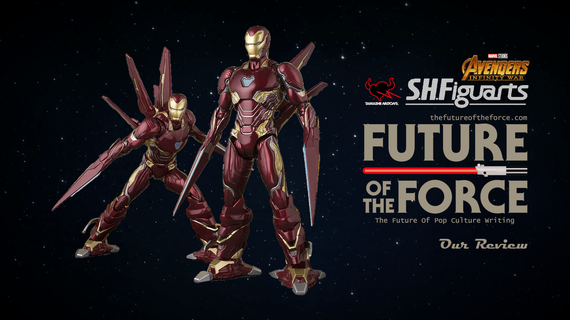 1920x1080 S.H Figuarts Review. Iron Man MK 50 Nano Weapon Set (Avengers: Infinity War). Future of the Force