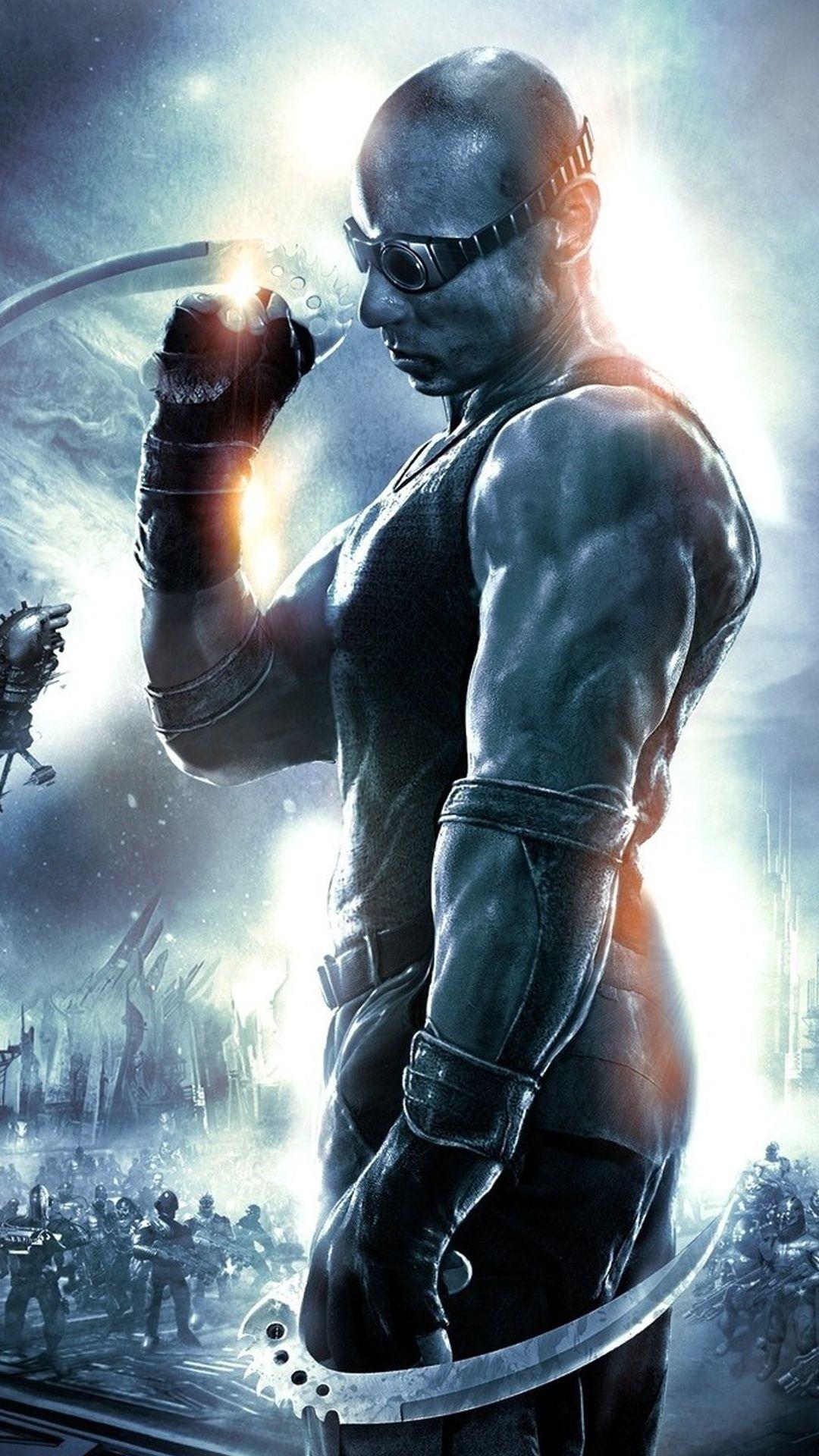 1080x1920 The Chronicles Of Riddick Vin Diesel Android Wallpaper free download
