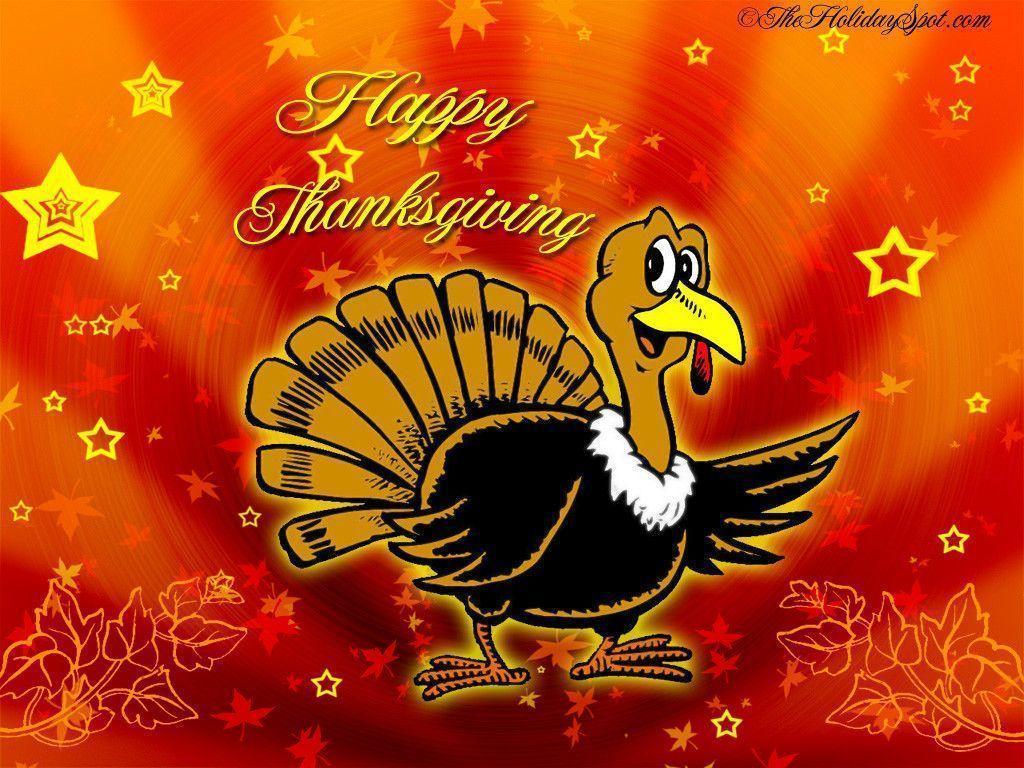 1024x768 Thanksgiving 3D Wallpaper