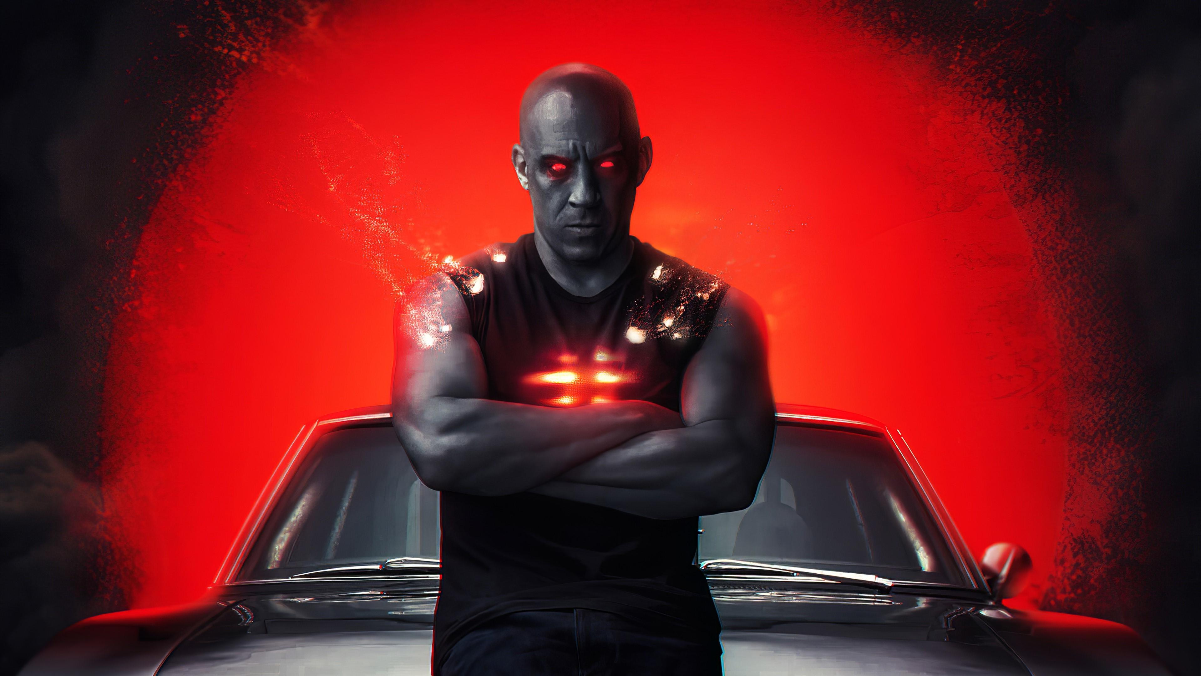 3840x2160 Vin Diesel Bloodshot 4K Wallpaper