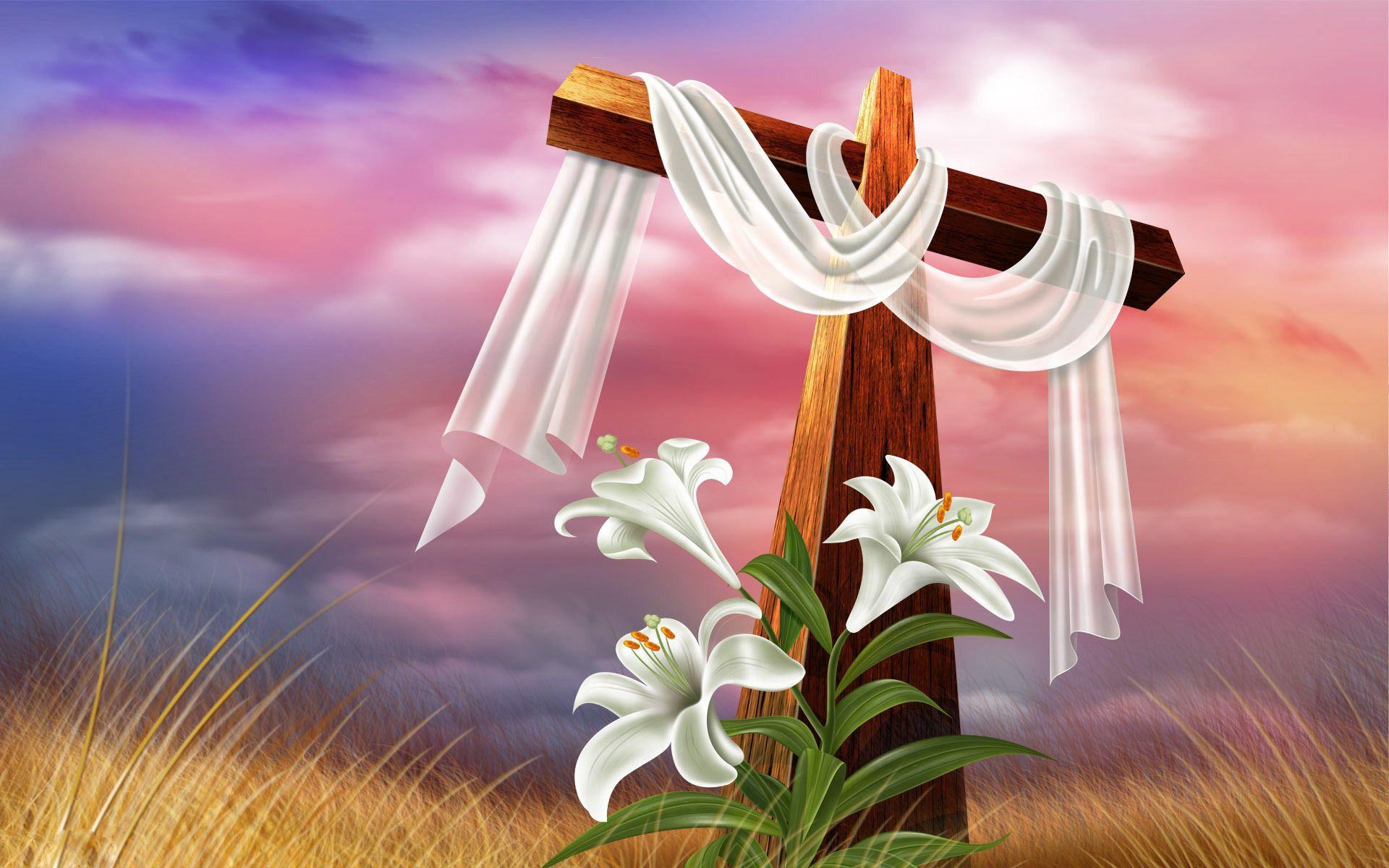 Easter Cross Wallpapers - Top Free Easter Cross Backgrounds -  WallpaperAccess