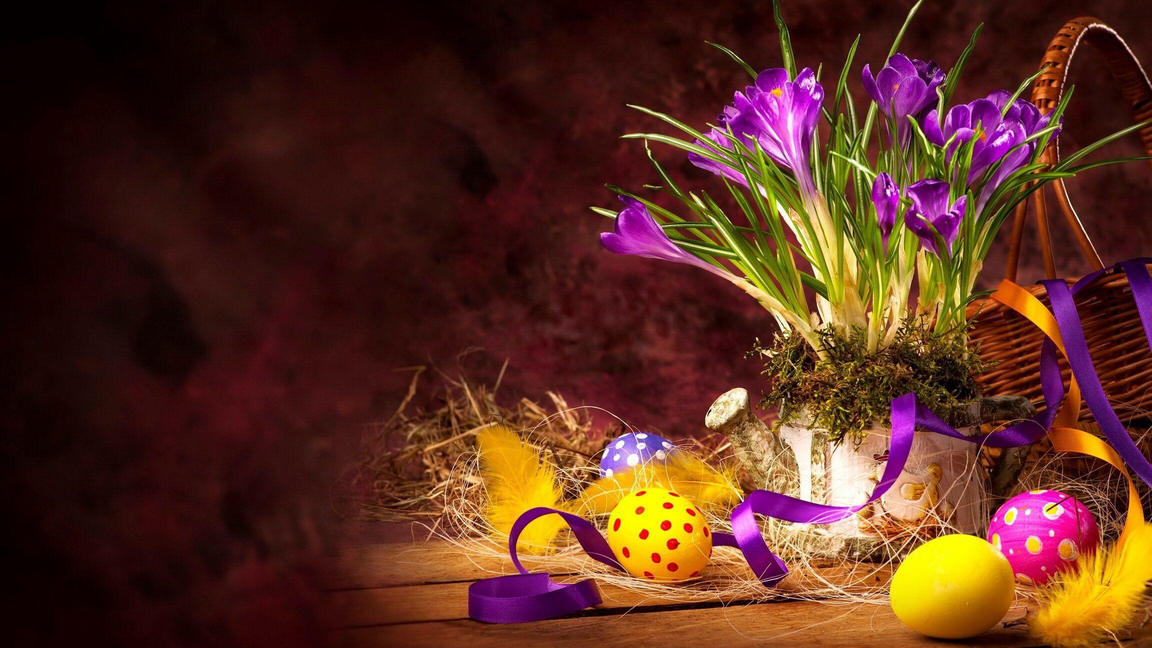 2304x1296 Easter Wallpaper