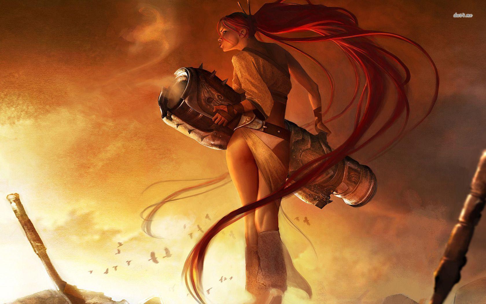 1680x1050 Woman Gladiator wallpaper wallpaper