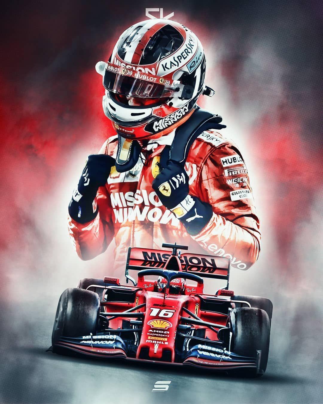 1080x1350 A dream come true Charles Leclerc 2019 Wallpaper - #Formula1 #F1 #F12019 #Ferrari #essereFerrari #Leclerc. Formula 1 car, F1 art, Racing art