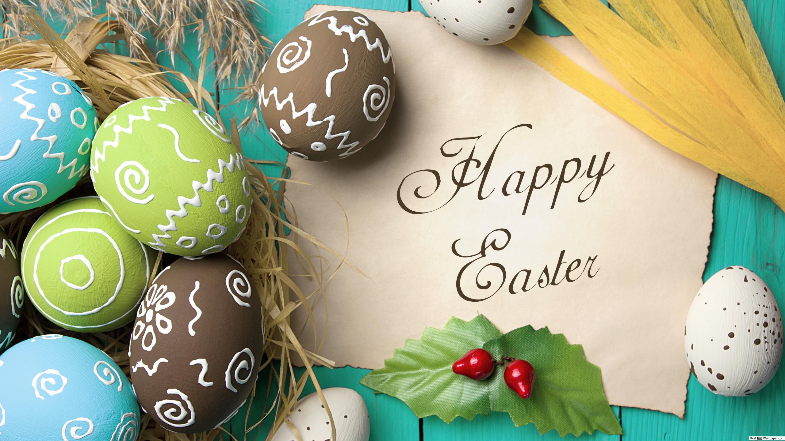 2560x1440 Note happy easter HD wallpaper download