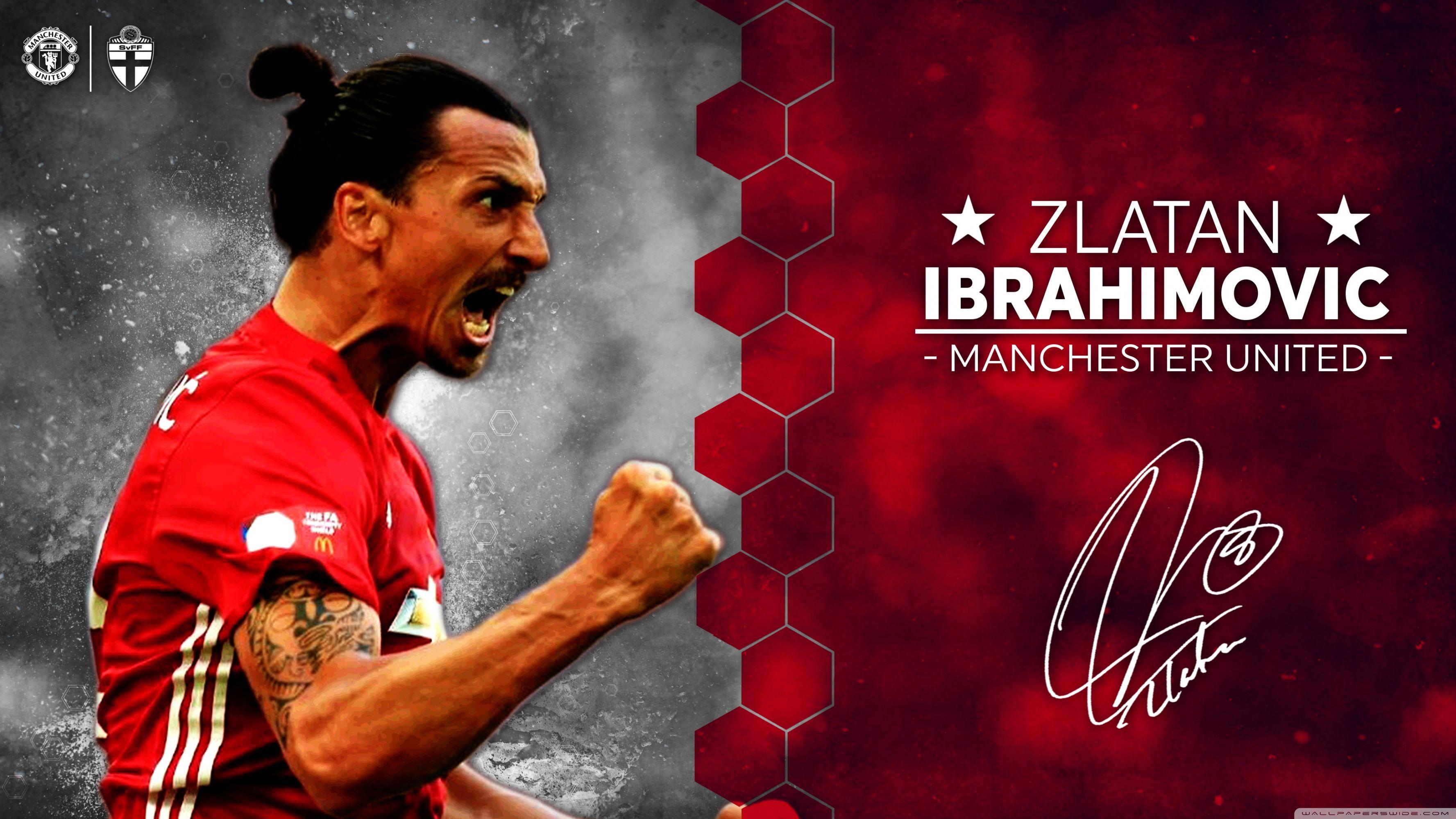 3554x1999 Ibrahimović 2017 Wallpaper