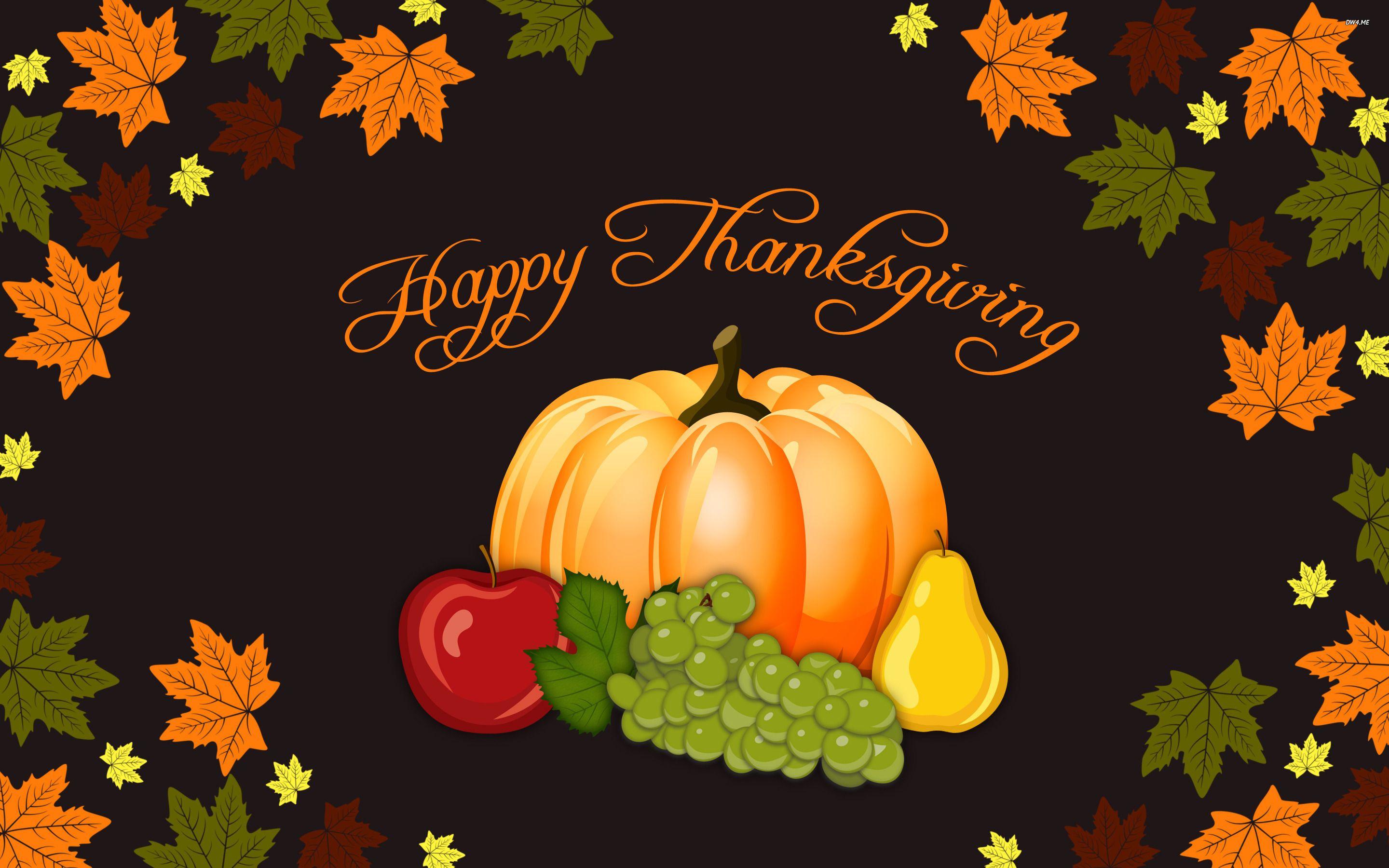 2880x1800 Happy Thanksgiving Wallpaper