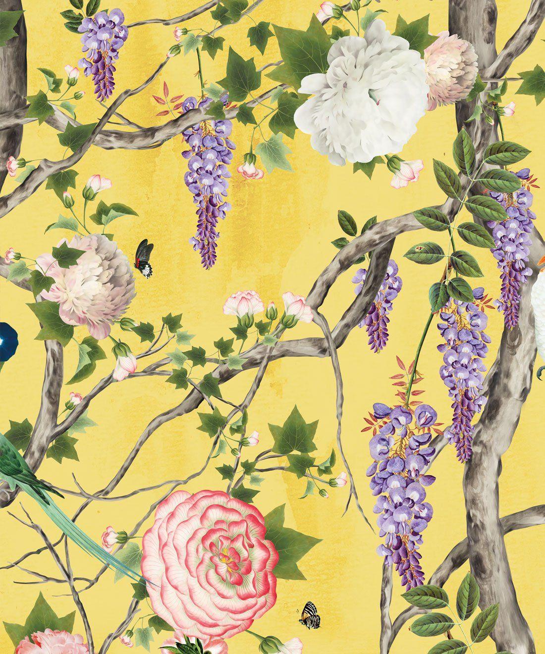 1100x1320 Empress Wallpaper • Chinoiserie Floral Wallpaper