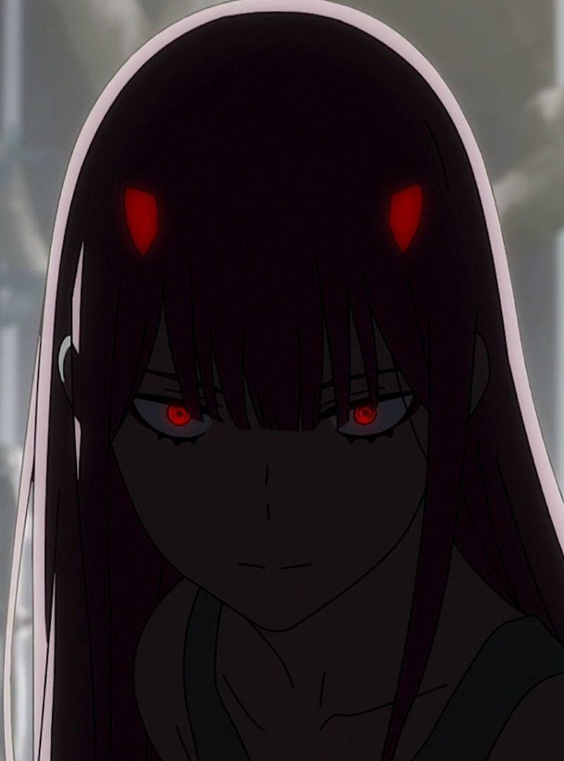 800x1080 Zero Two Dark Wallpaper