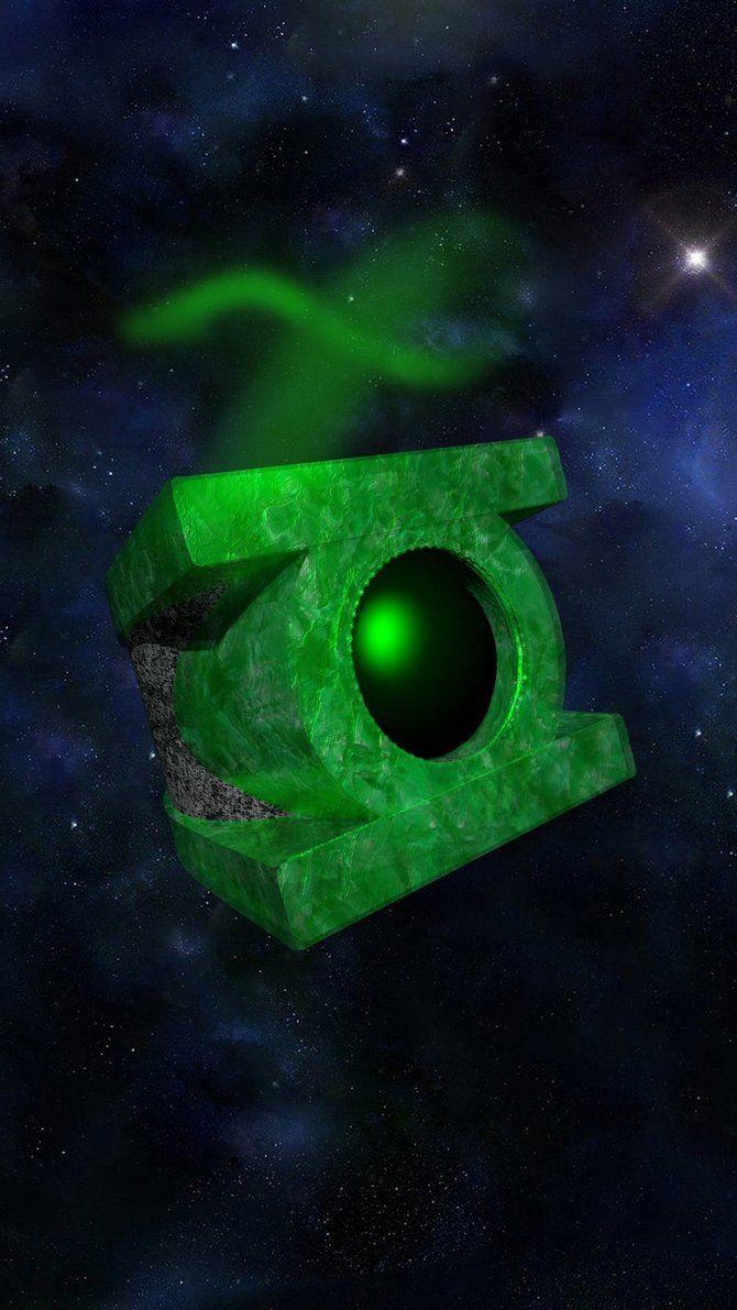 670x1191 Green Lantern Ring Phone Wallpaper