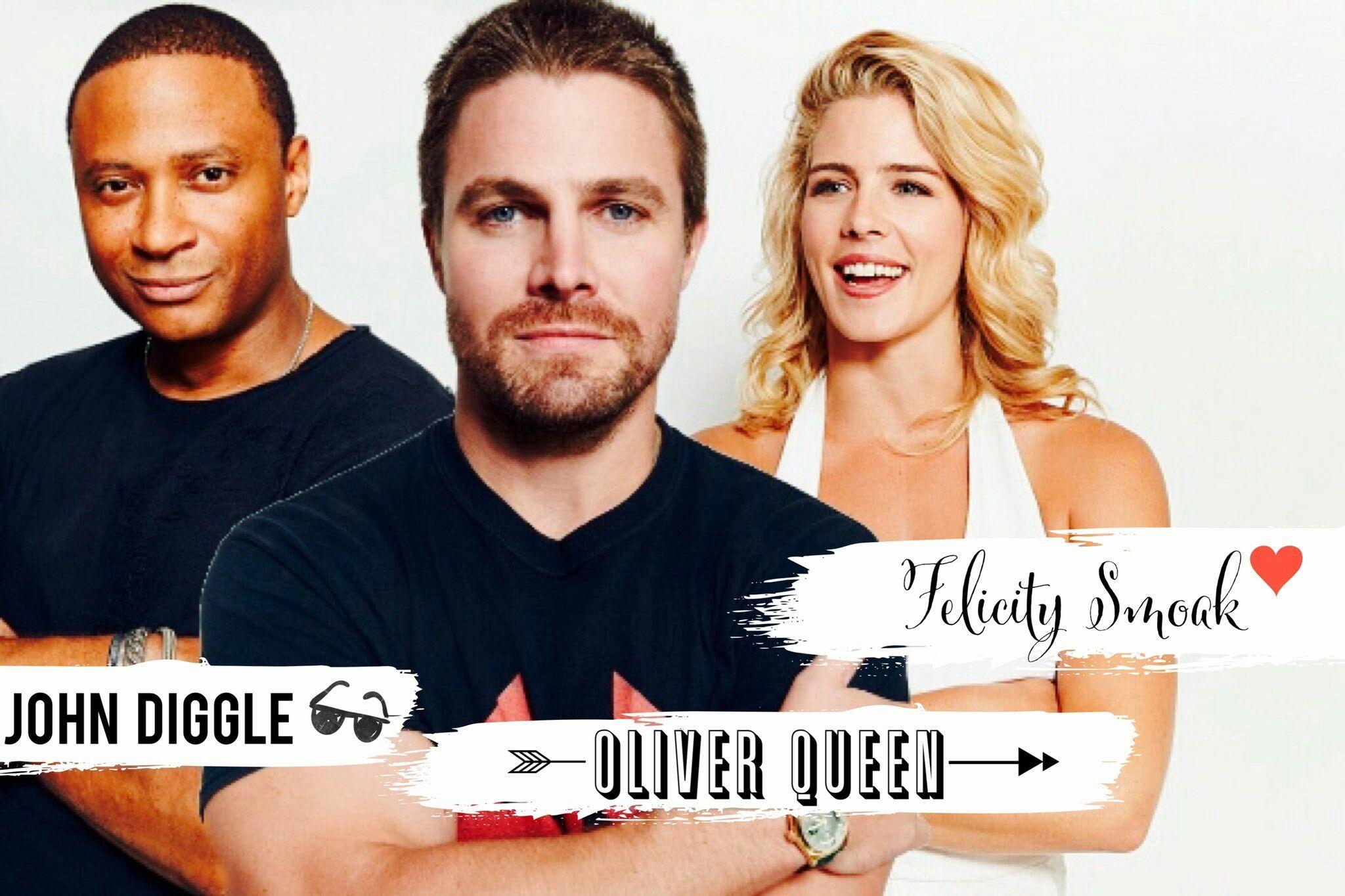 2048x1364 Team Arrow. Oliver Queen, Felicity Smoak and John Diggle wallpaper
