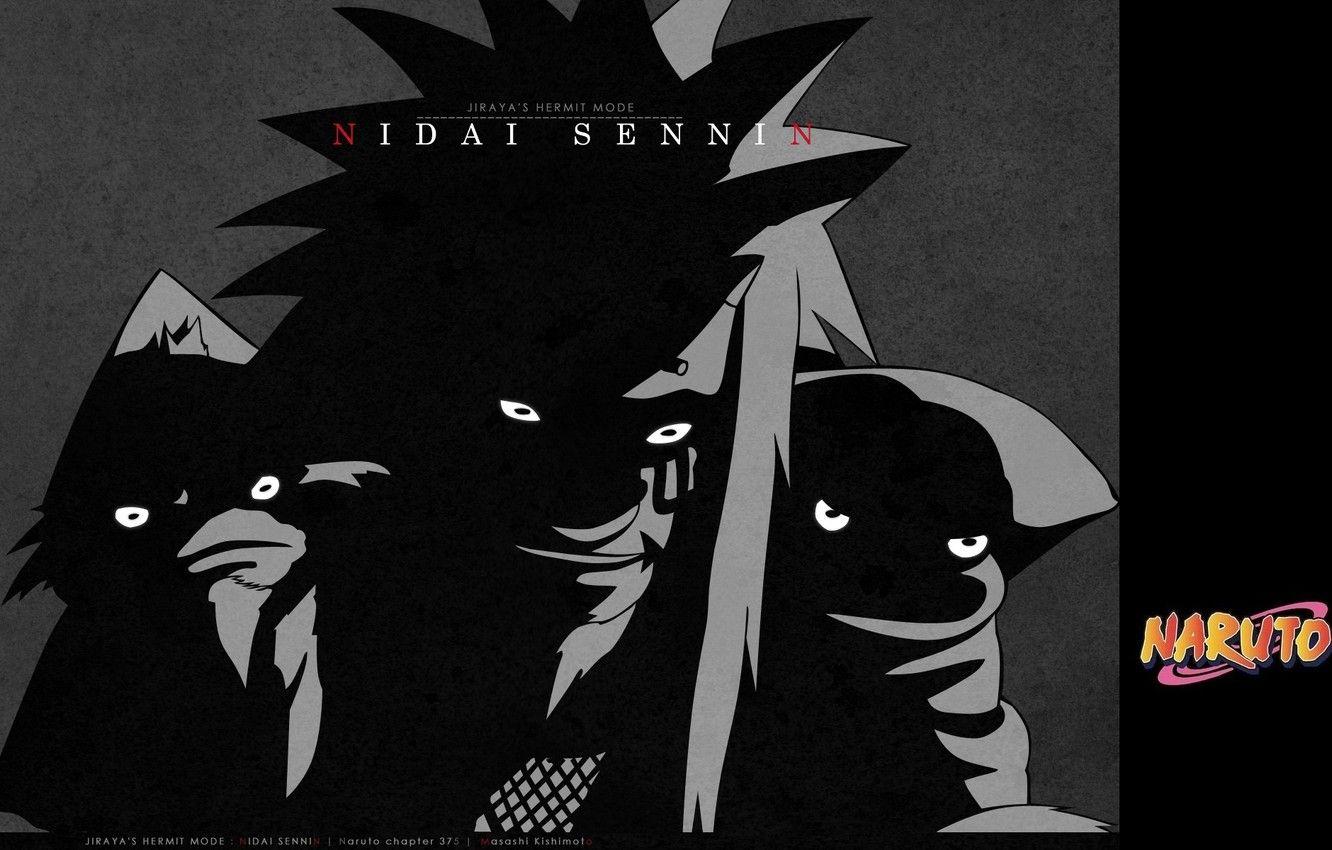 1332x850 Wallpaper silhouette, toad, mission, ninja, burning eyes, Naruto Shippuden, in the dark, Jiraya, Shima, Fukasaki, by Masashi Kishimoto image for desktop, section сёнэн