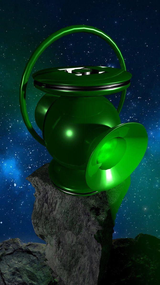 670x1191 Green Lantern Battery Phone Wallpaper
