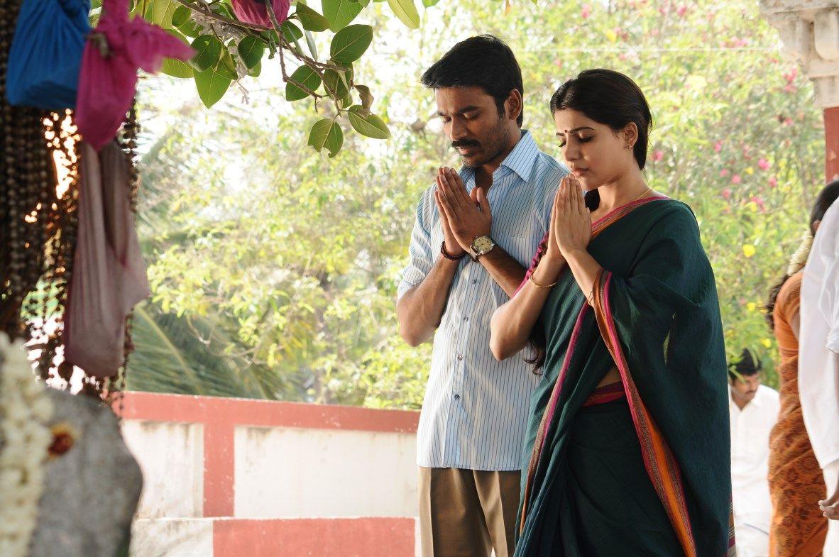 1182x785 Danush Samantha Amy Jackson Radhika KS Ravikumar Thangamagan movie review