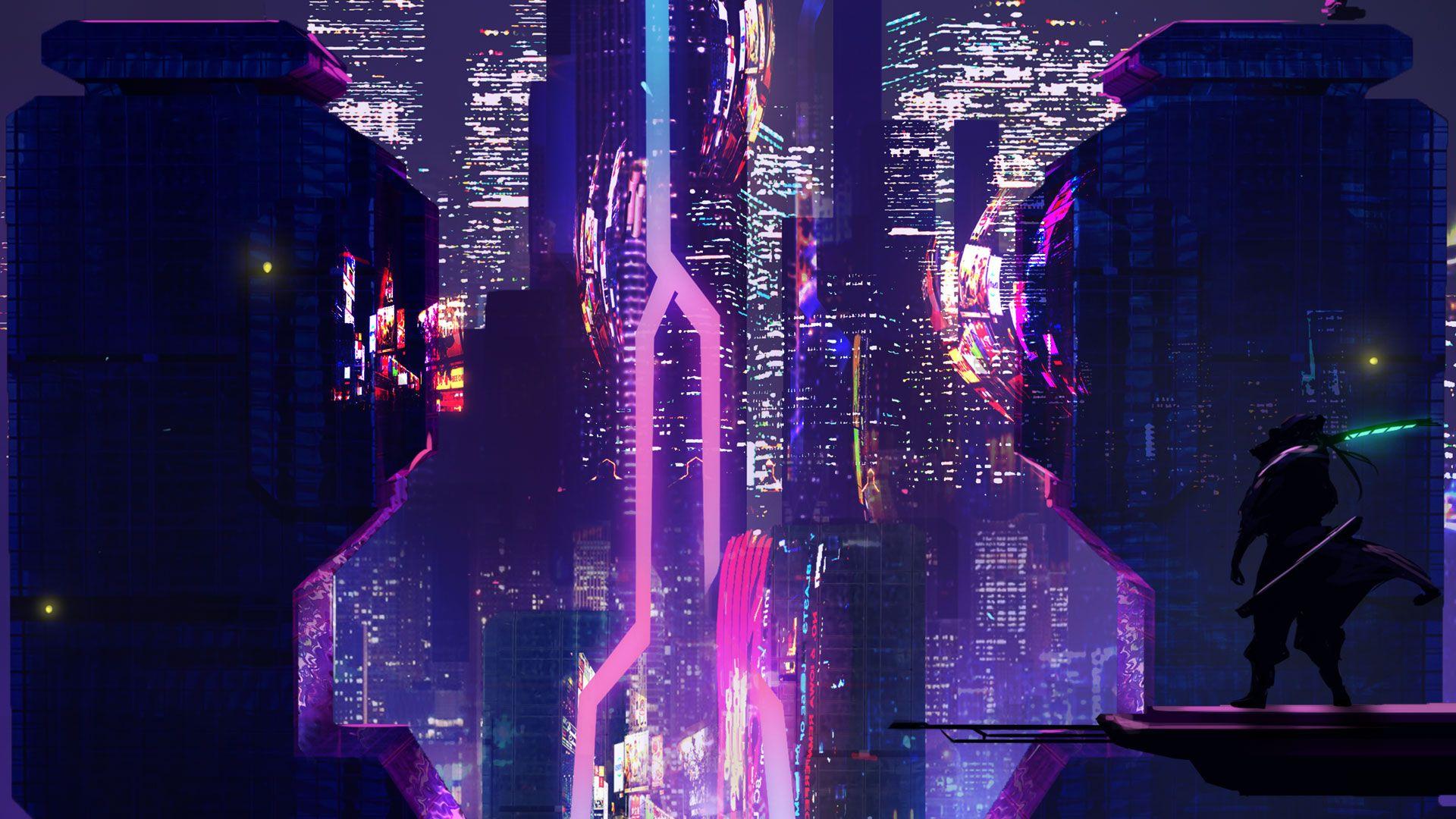 Neon Samurai Wallpapers - Top Free Neon Samurai Backgrounds