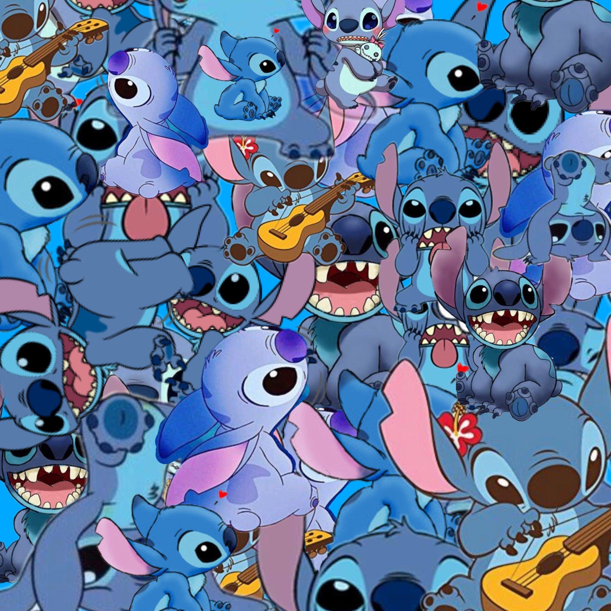 Stitch Collage Wallpapers - Top Free Stitch Collage Backgrounds