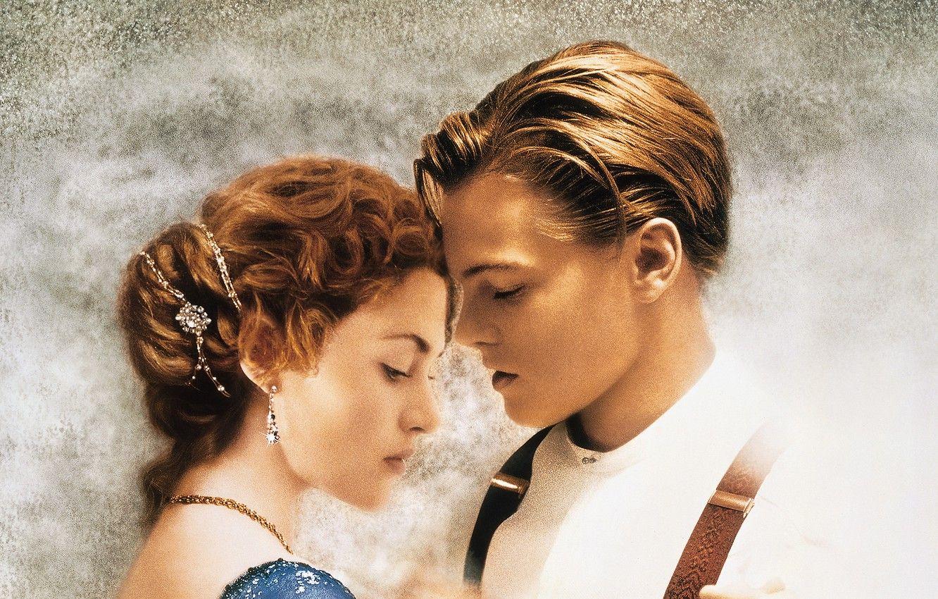 1332x850 Wallpaper Girl, Red, Blue, Rose, and, Wallpaper, Titanic, Blonde, Boy, Year, EXCLUSIVE, 20th Century Fox, Jack, Kate Winslet, Leonardo DiCaprio image for desktop, section фильмы