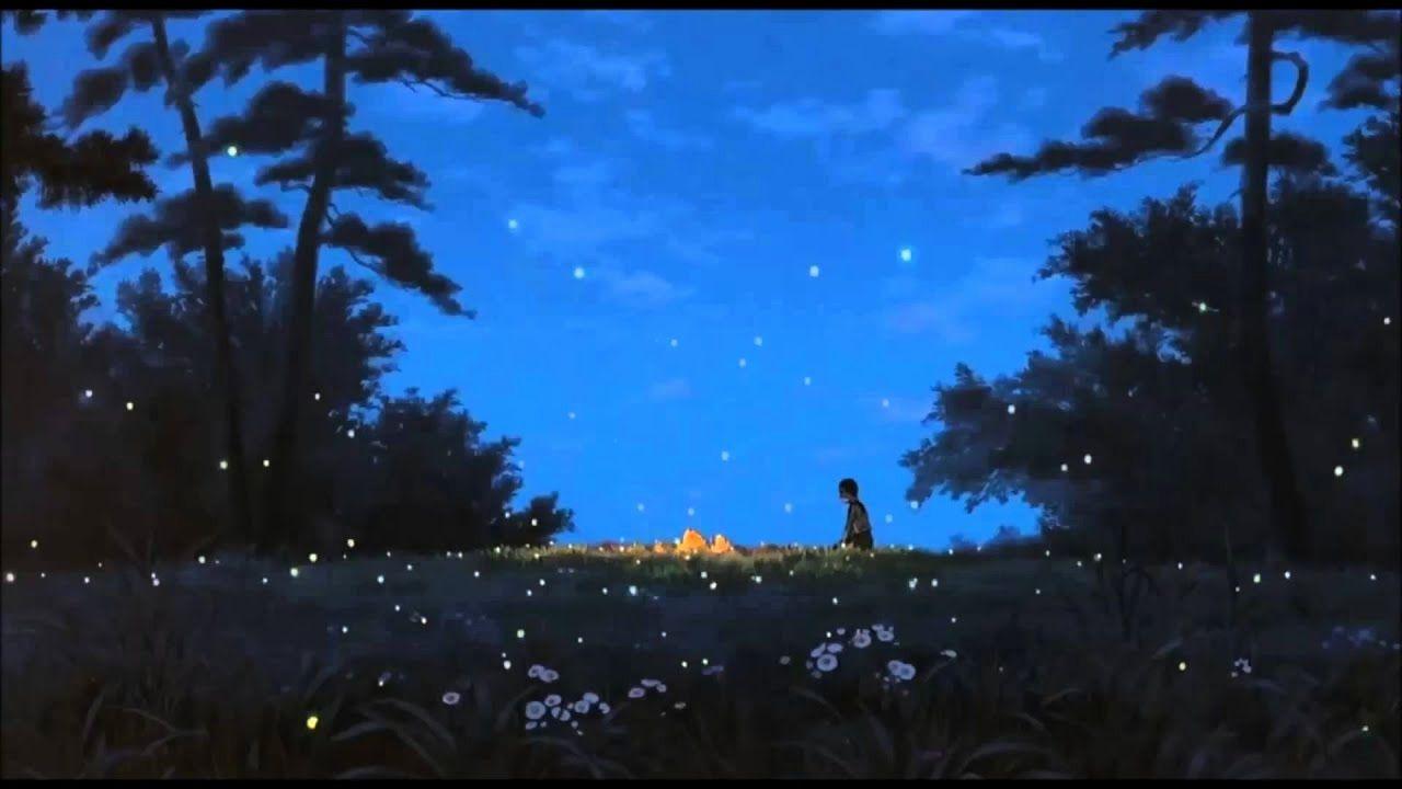 1280x720 Fireflies Wallpaper Lovely Grave