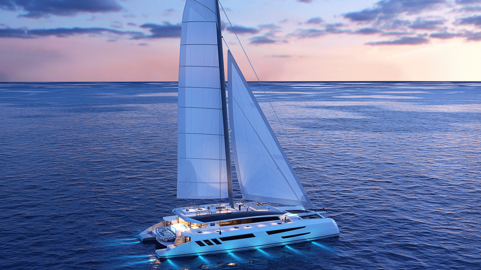 catamaran boat wallpaper