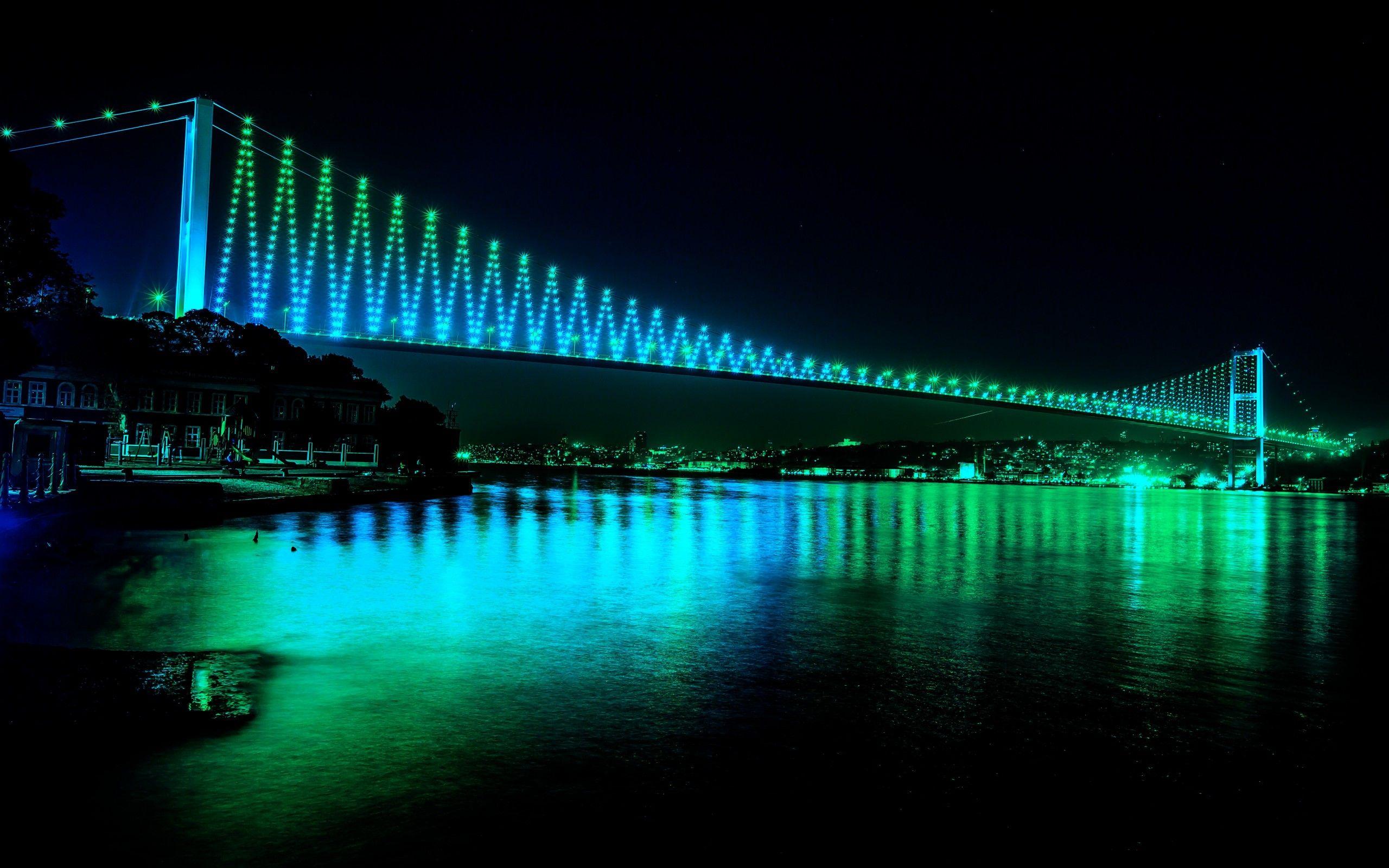 2560x1600 Man Made Bosphorus Bridge Wallpaper:2560x1600