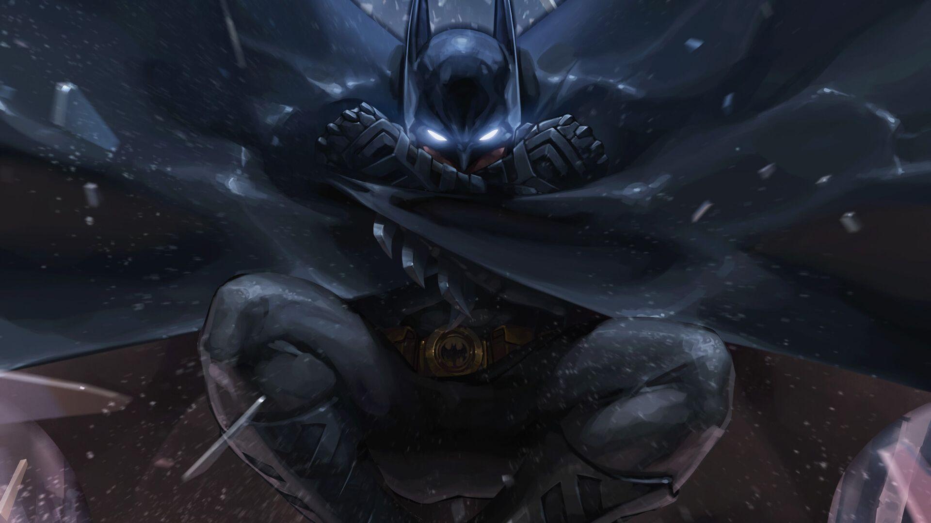 1920x1080 Desktop wallpaper dark, superhero, batman, art, HD image, picture, background, c3caf0