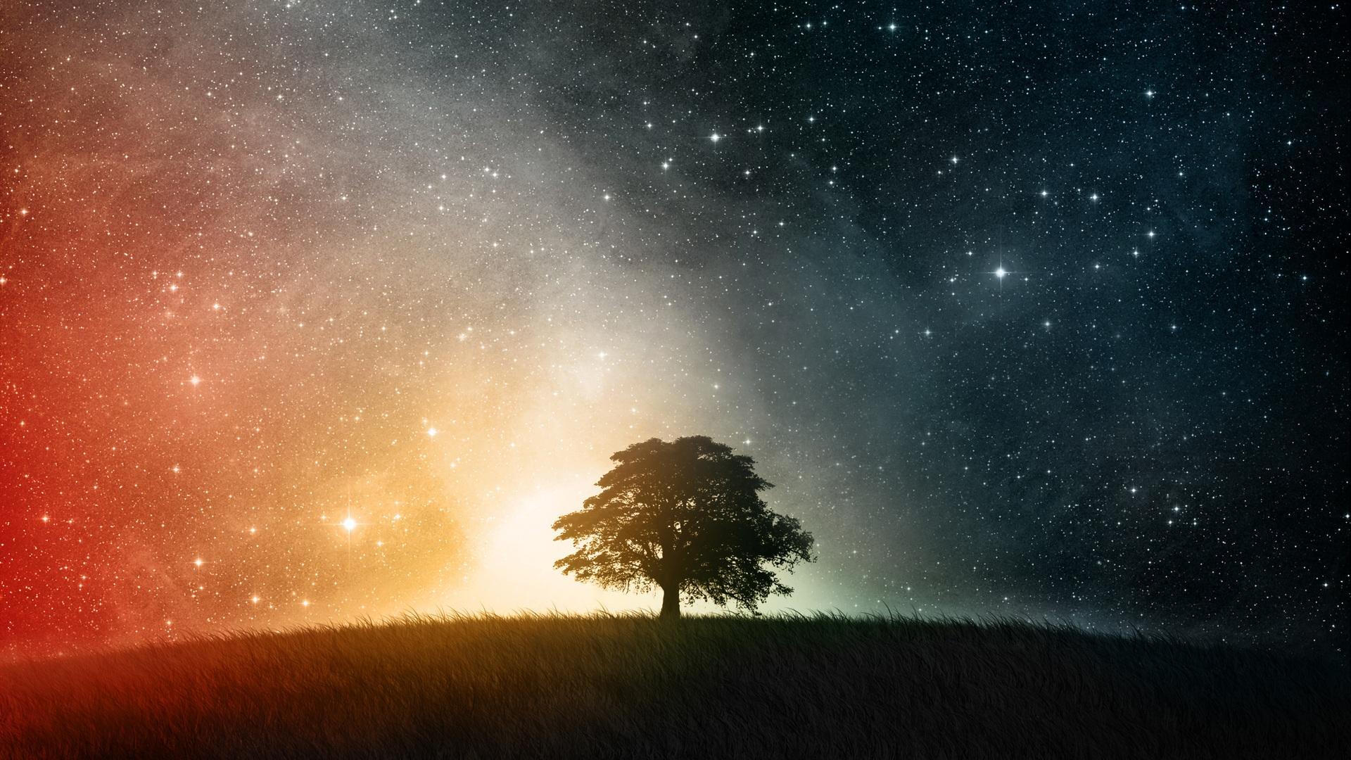 1920x1080 Day And Night Wallpaper
