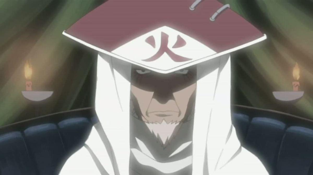 Download Sarutobi Hiruzen - The Wise Third Hokage of Konohagakure Wallpaper