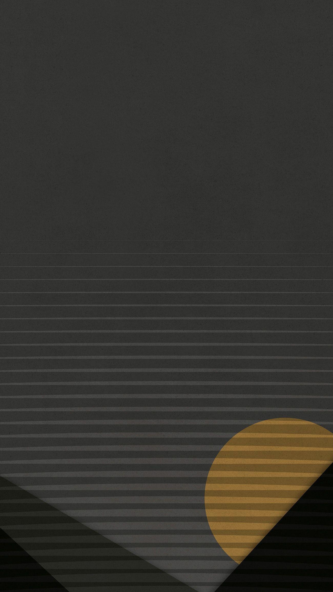 1300x2311 Mobile wallpaper night landscape minimalist retro color