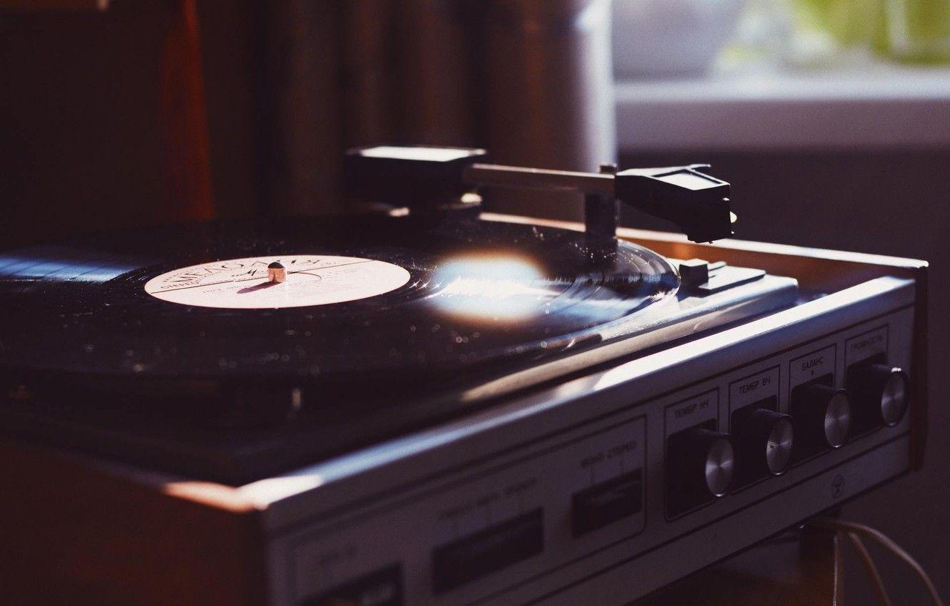1332x850 Wallpaper window, vinyl, record player image for desktop, section музыка