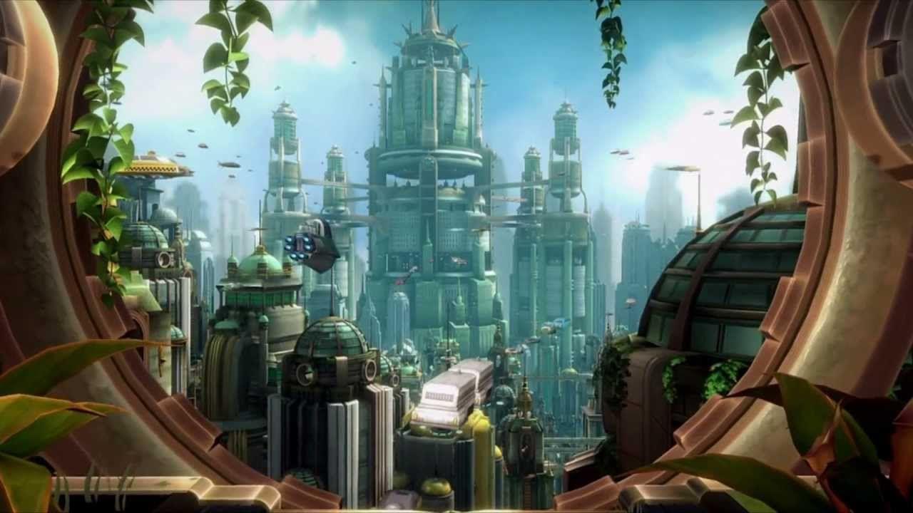 1280x720 Ratchet & Clank Animated Windows 7 Wallpaper