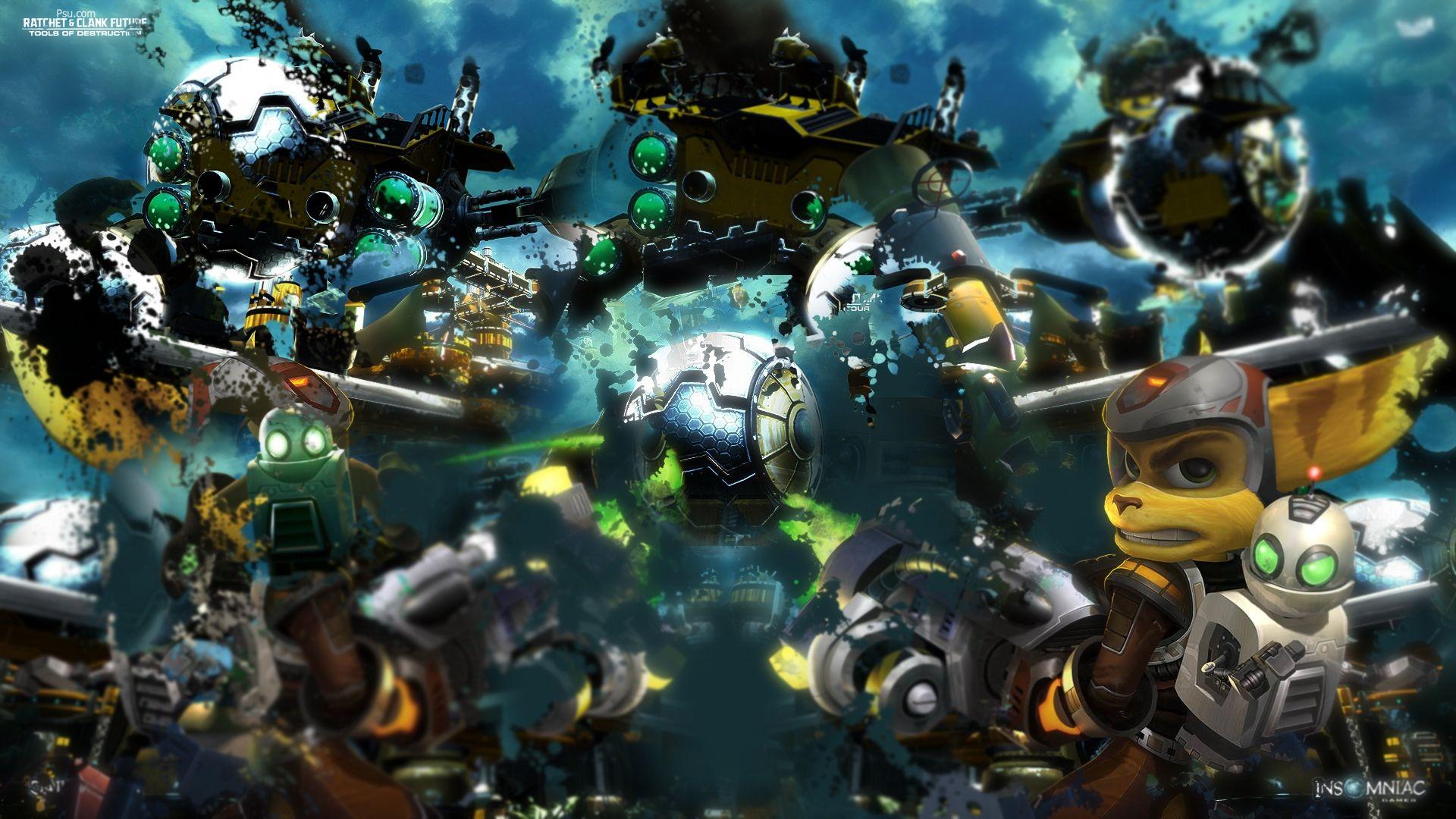 1920x1080 Wallpaper, ratchet