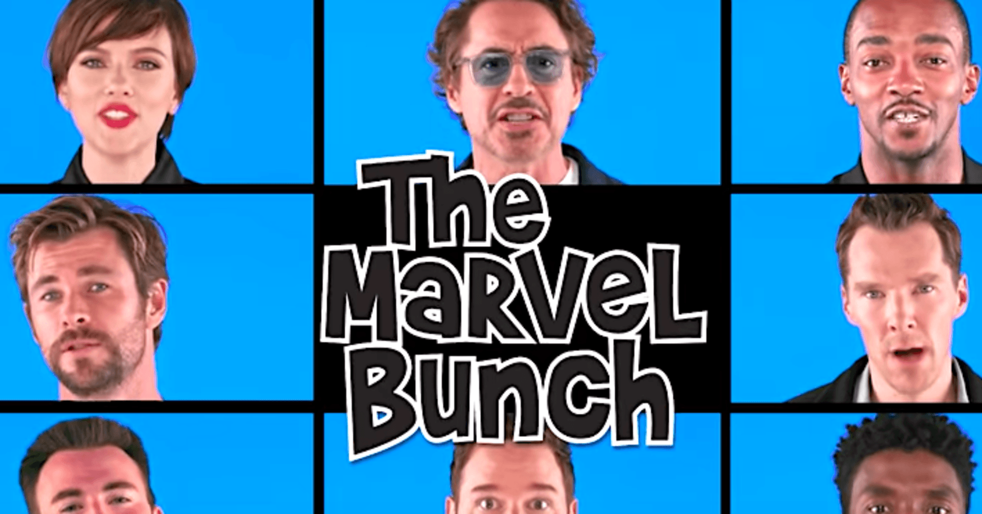 1910x1000 Avengers' Cast Has A 'Brady Bunch' Singalong And It's A Marvel. Avengers cast, Avengers picture, Avengers quotes