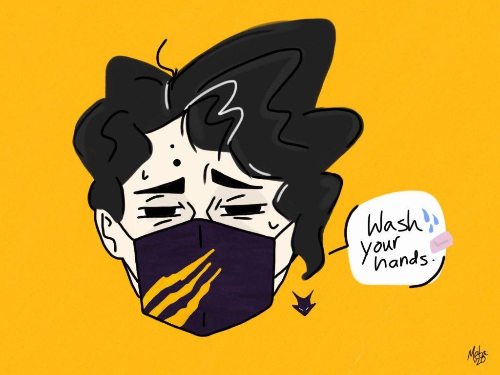 1024x768 meta Kiyoomi says: “Wash your hands.” (This PSA brought to you by the MSBY Black Jackals.) #Haikyuu