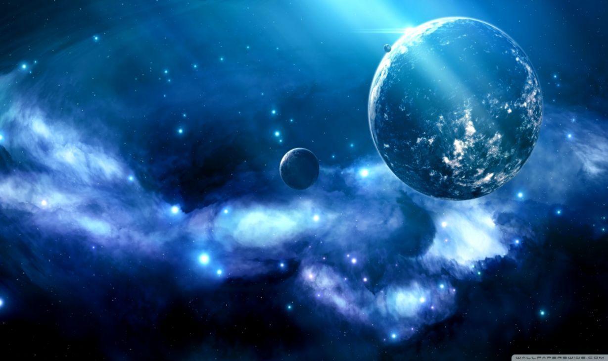 1229x729 Blue Nebula HD Wallpaper. Free HD Wallpaper