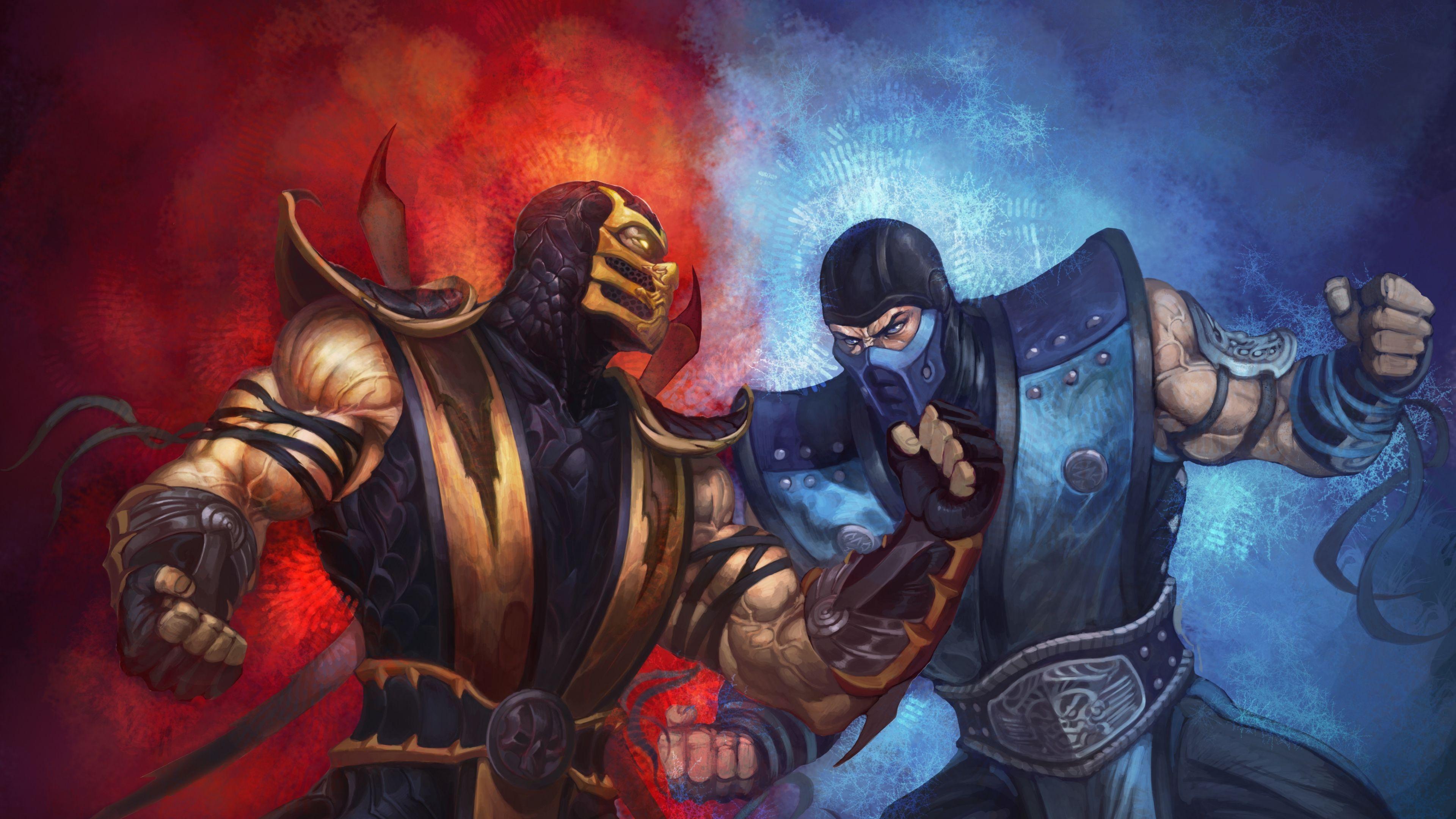 3840x2160 4k Ultra HD Games Wallpaper Desktop Background HD I Sub Zero HD Wallpaper