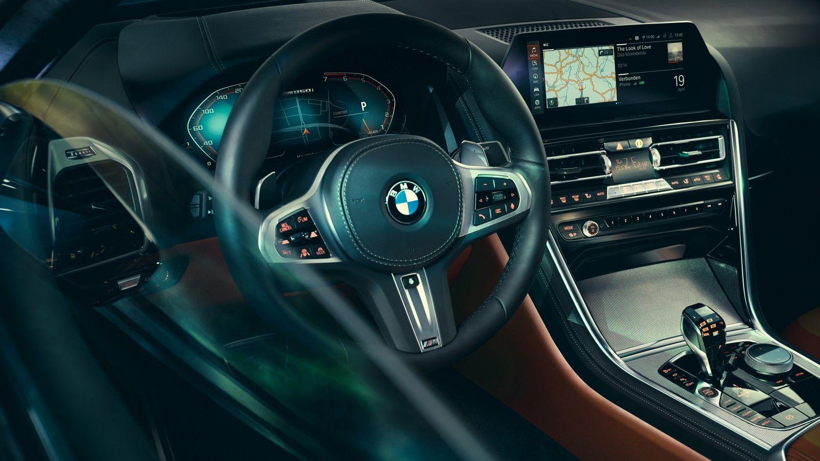 1600x900 BMW 8 Series 2019 4K Interior 4K Wallpaper. HD Car Wallpaper