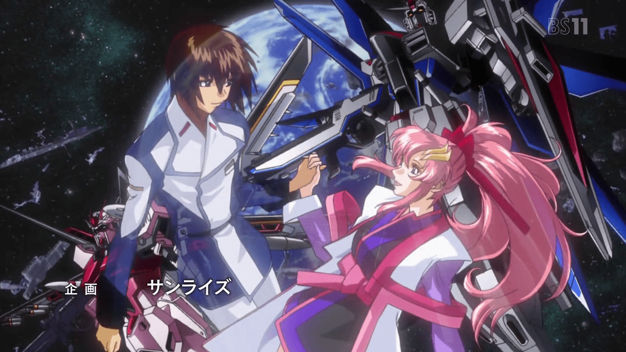 1280x720 Kira Yamato x Lacus Clyne OP