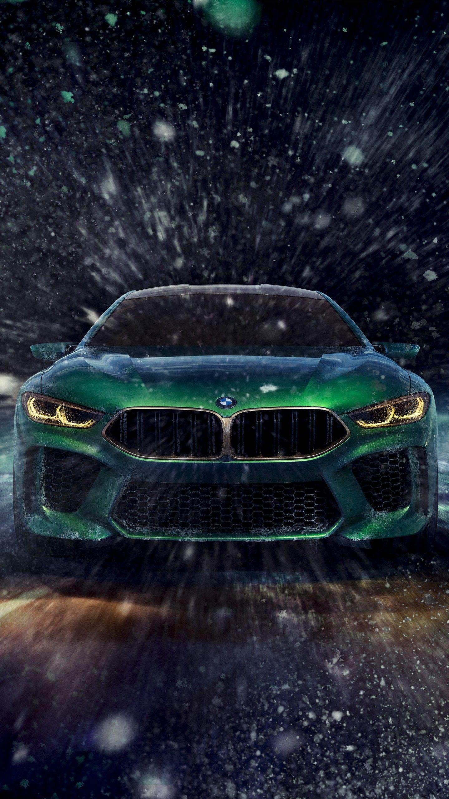 1440x2560 BMW Concept M8 Gran Coupe Geneva Motor Show 2018 4K Wallpaper