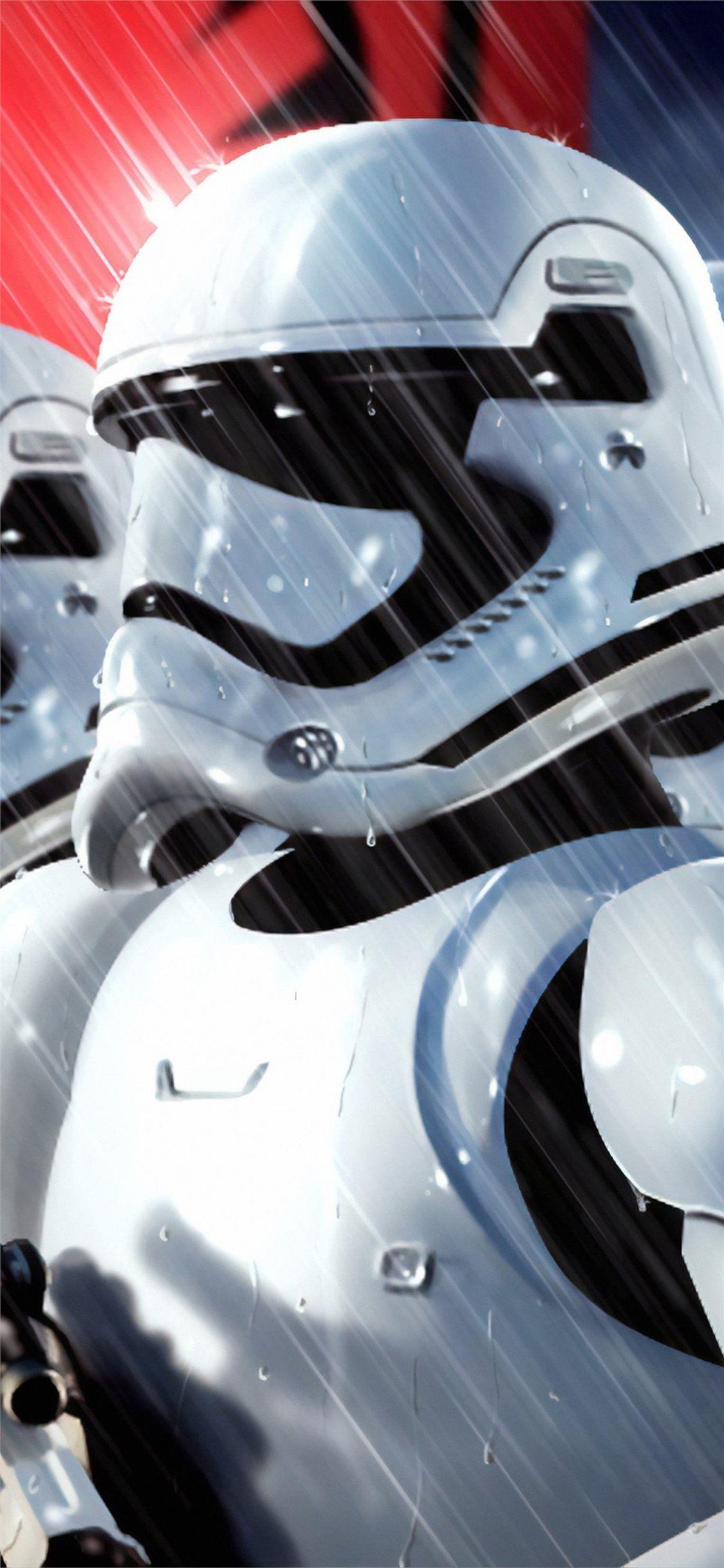 1125x2436 stormtroopers 4k art iPhone X Wallpaper Free Download