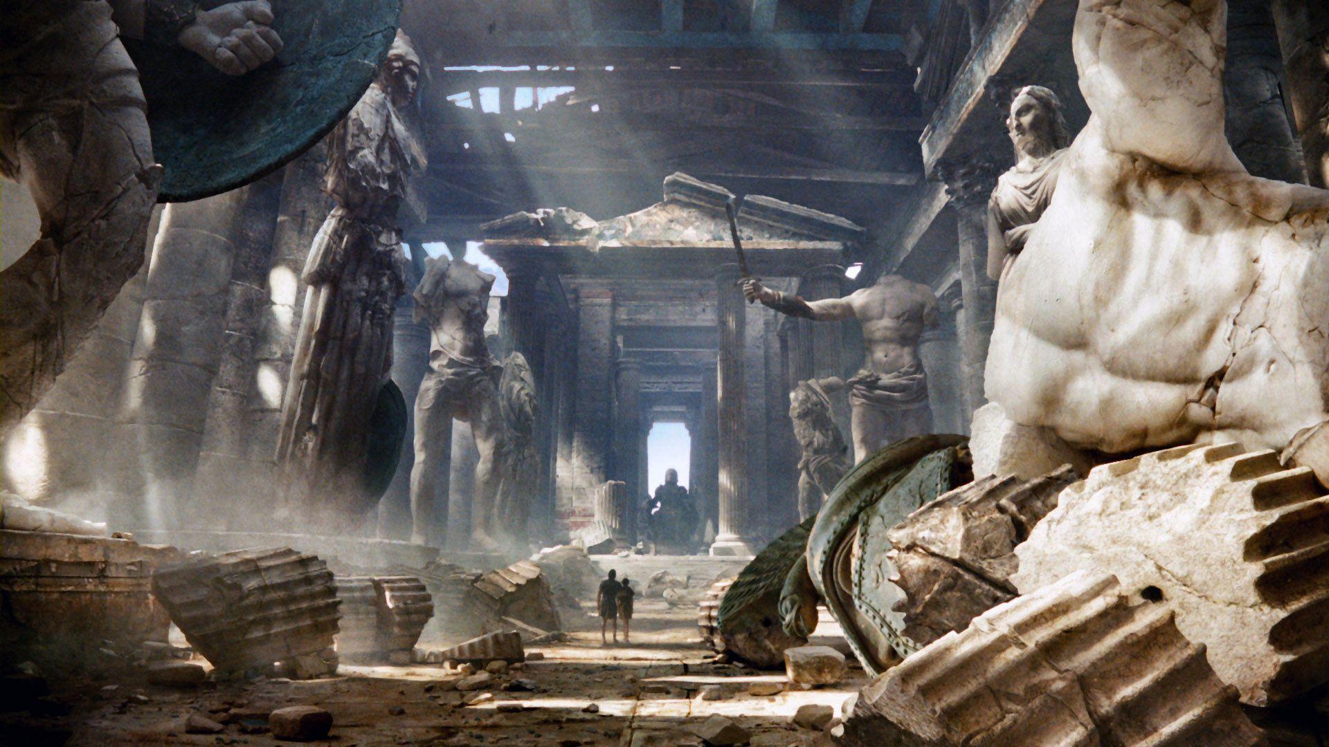 1920x1080 Statue of Zeus at Olympia Wallpaper. Zeus Wallpaper, Zeus Background and Smite Zeus Wallpaper