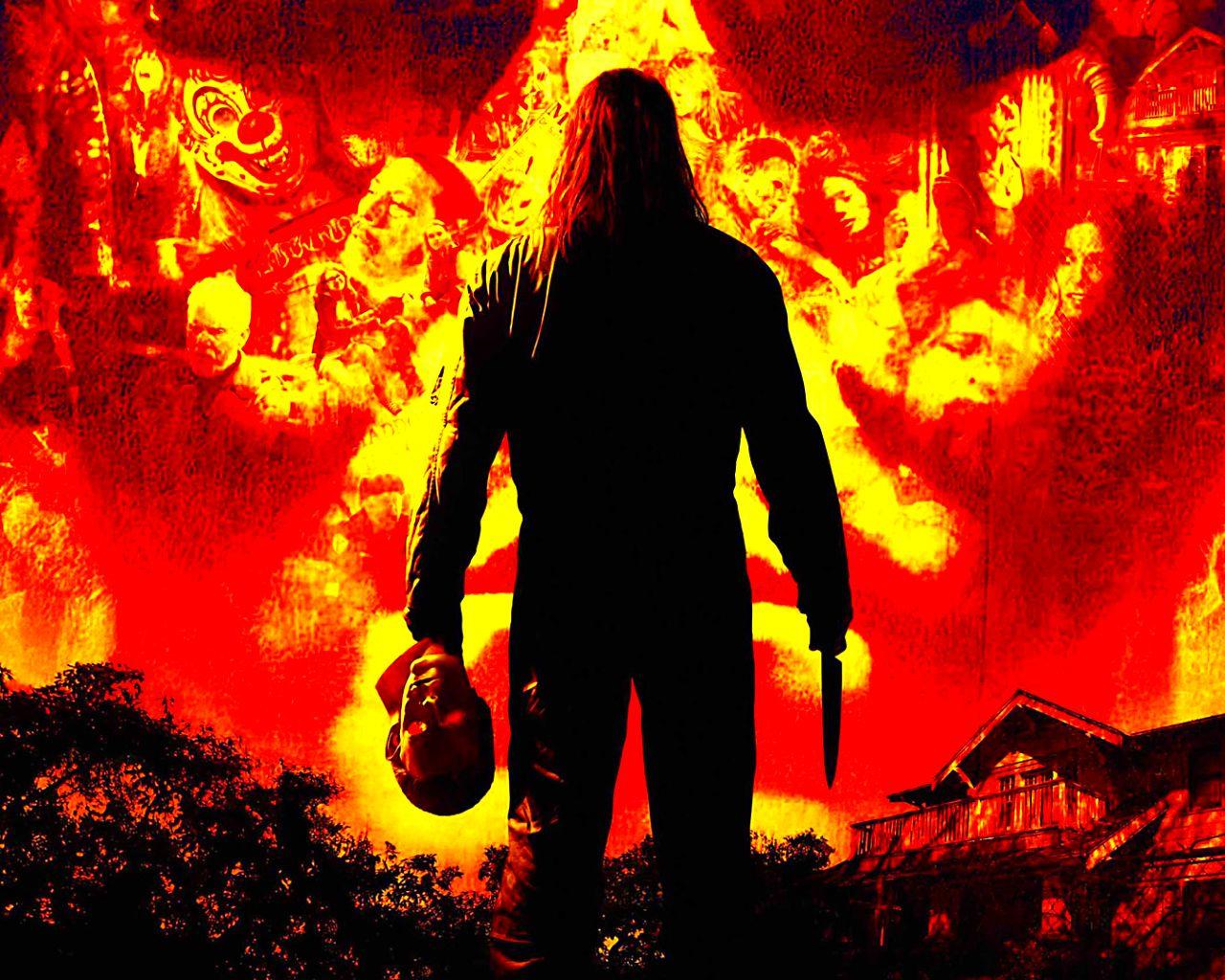 1280x1024 Michael Myers Halloween movies Wallpaper