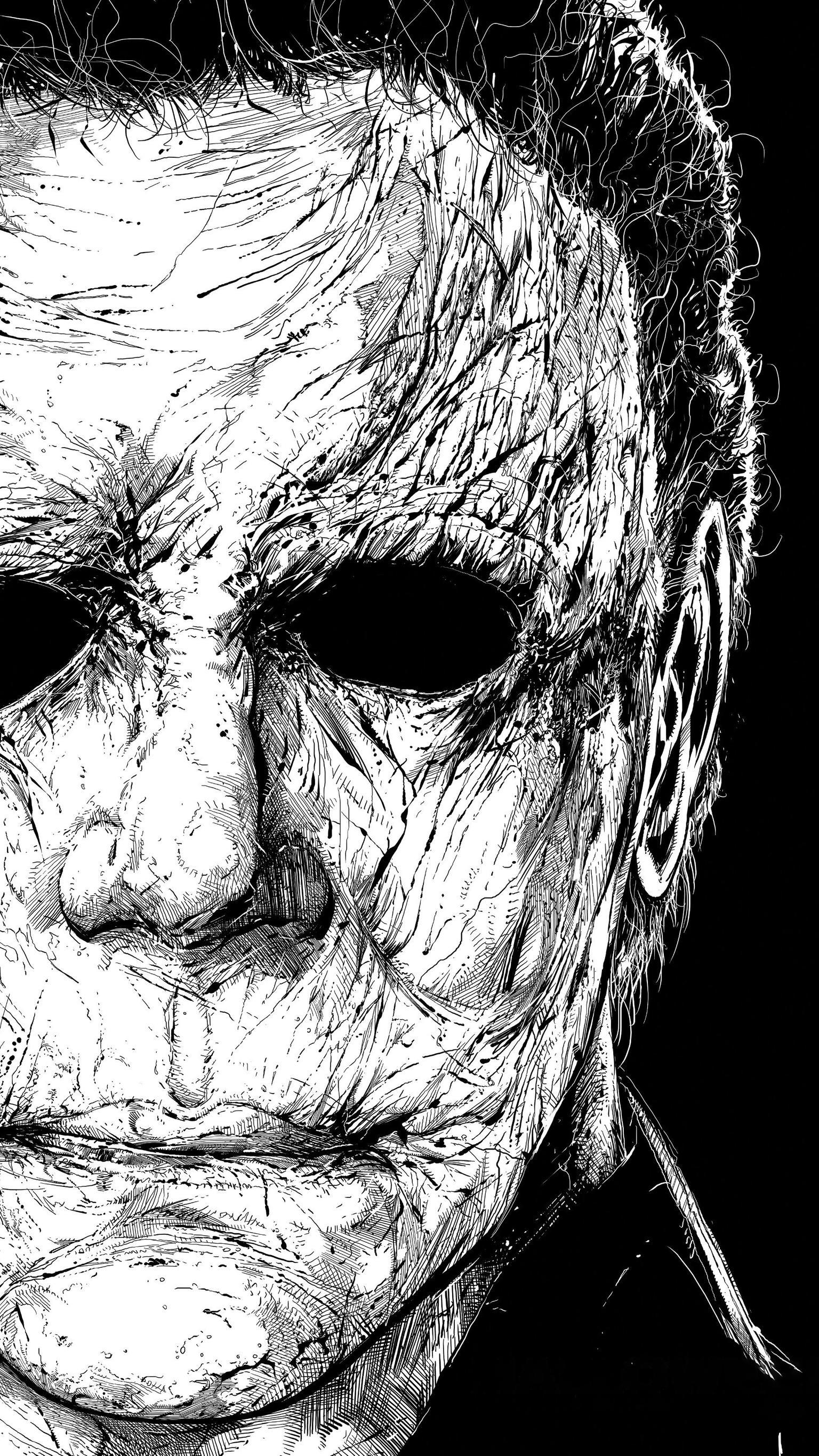 1536x2732 Michael Myers Wallpaper