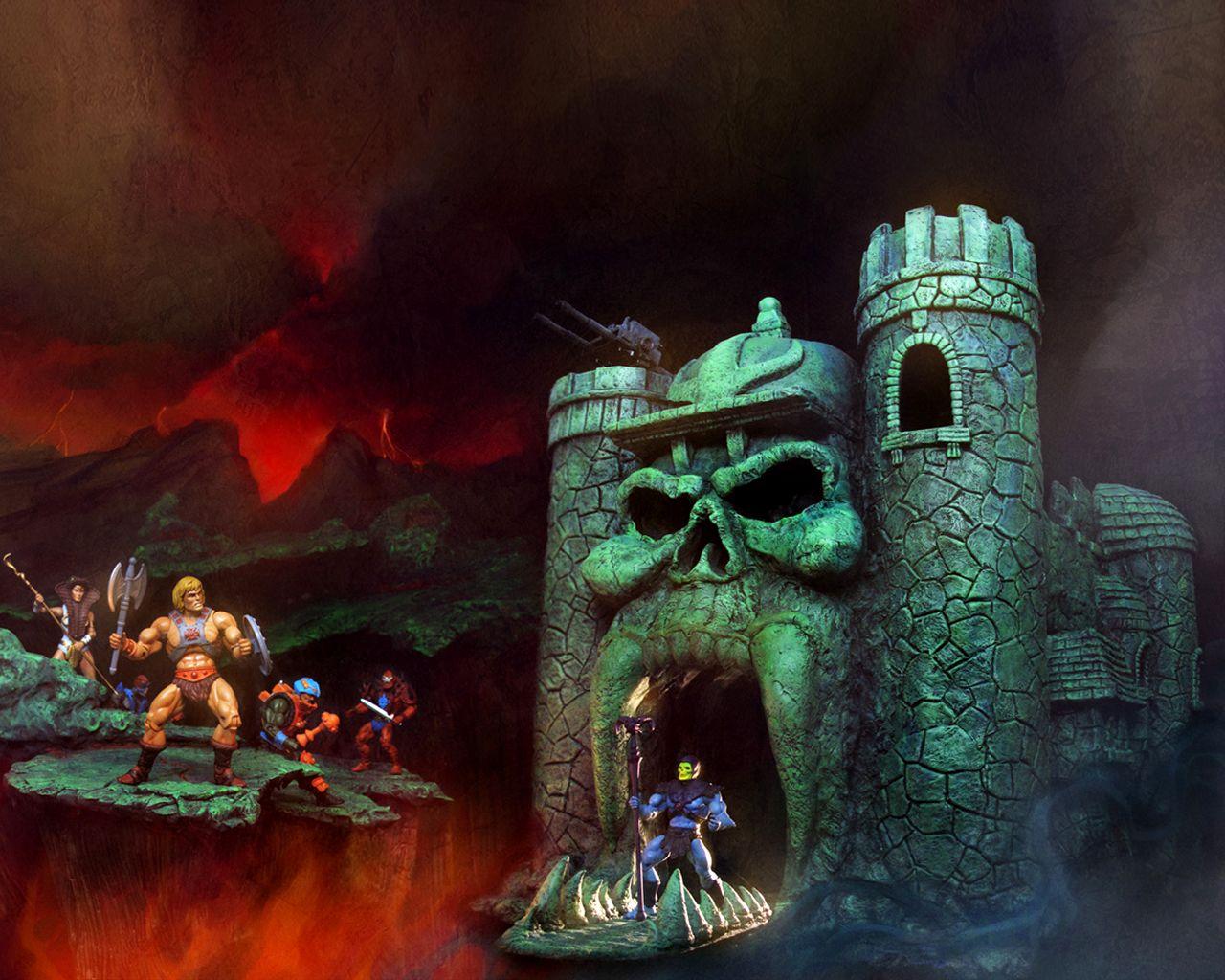 1280x1024 Custom MOTUC Castle Grayskull update