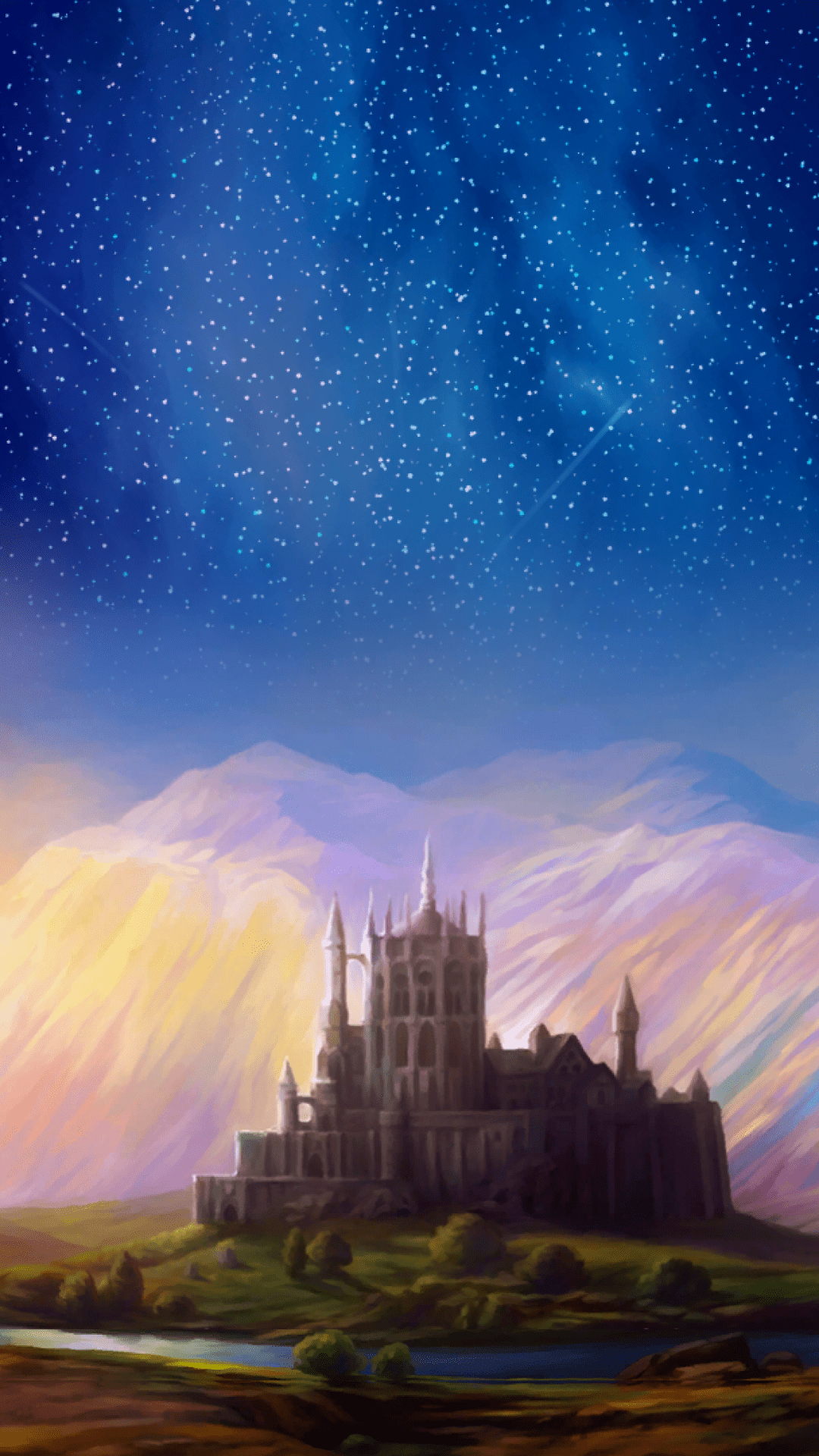 1080x1920 Download 1080x1920 Odin Sphere, Artwork, Playstation Stars, Castle, Plants Wallpaper for iPhone iPhone 7 Plus, iPhone 6+, Sony Xperia Z, HTC One