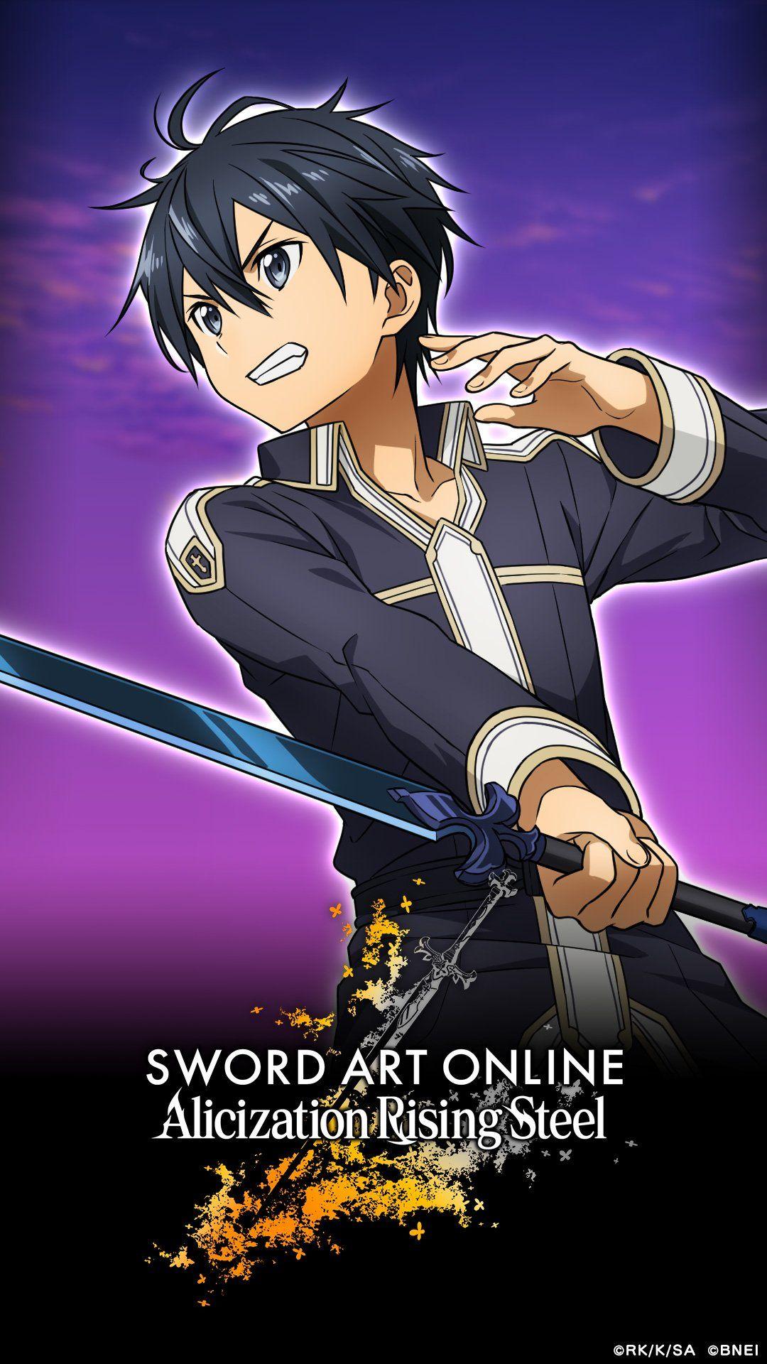 1080x1920 SWORD ART ONLINE Alicization Rising Steel [The Latest SAO Mobile Game] SAO Alicization Rising Steel: Wallpaper For Your Mobile Phone! Join The Pre Register Campaign Today To Get More Rewards By