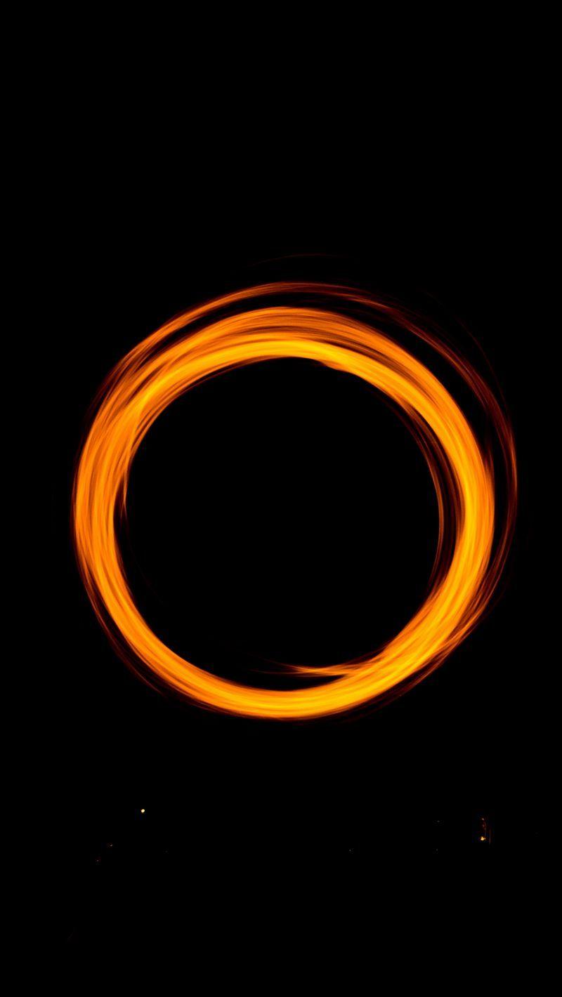 800x1420 Download Wallpaper 800x1420 Circle, Light, Portal, Dark Background Iphone Se 5s 5c 5 For Parallax HD Background